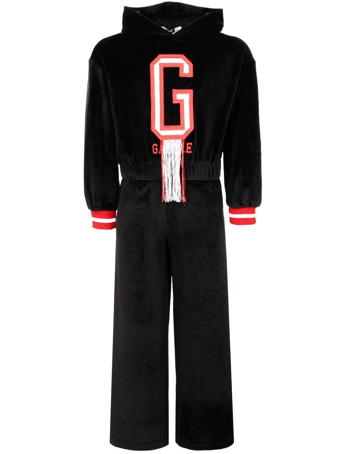 спортивный костюм gaelle для девочки, черный