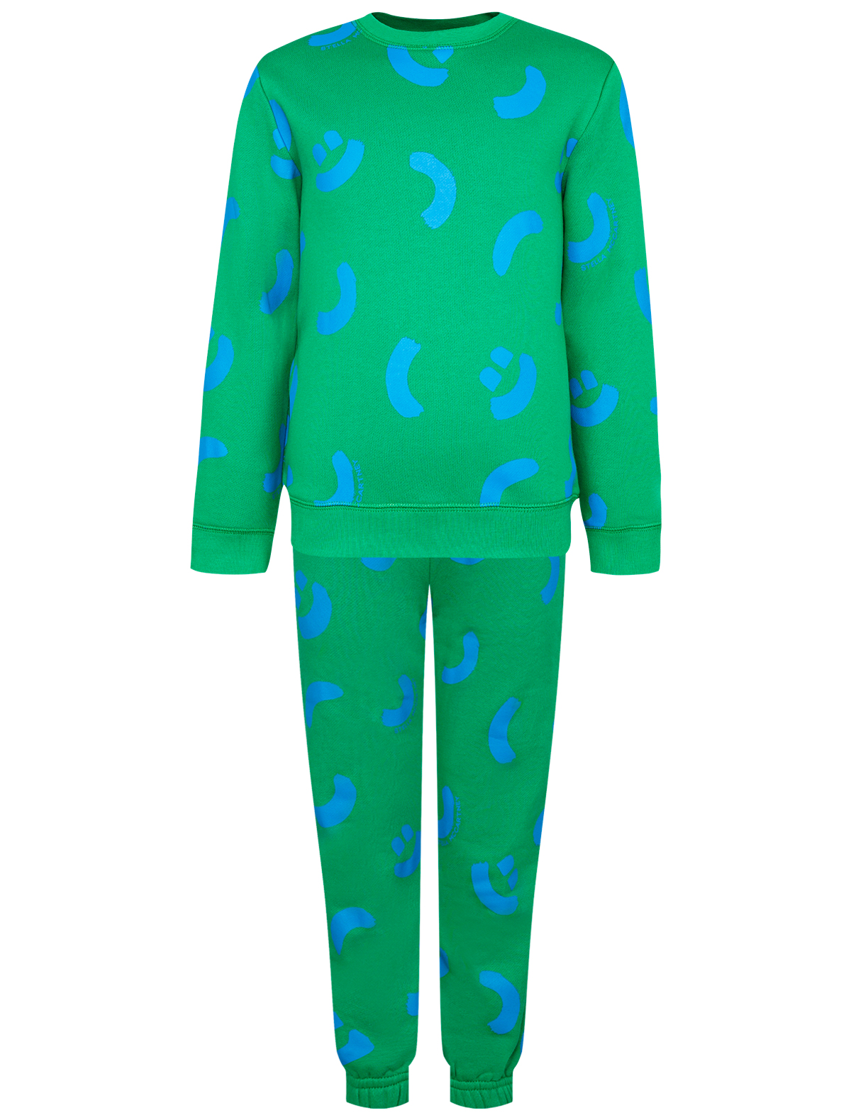 спортивный костюм stella mccartney для мальчика, зеленый