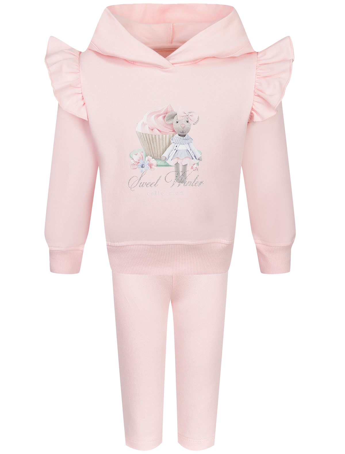 спортивный костюм lapin house малыши, розовый