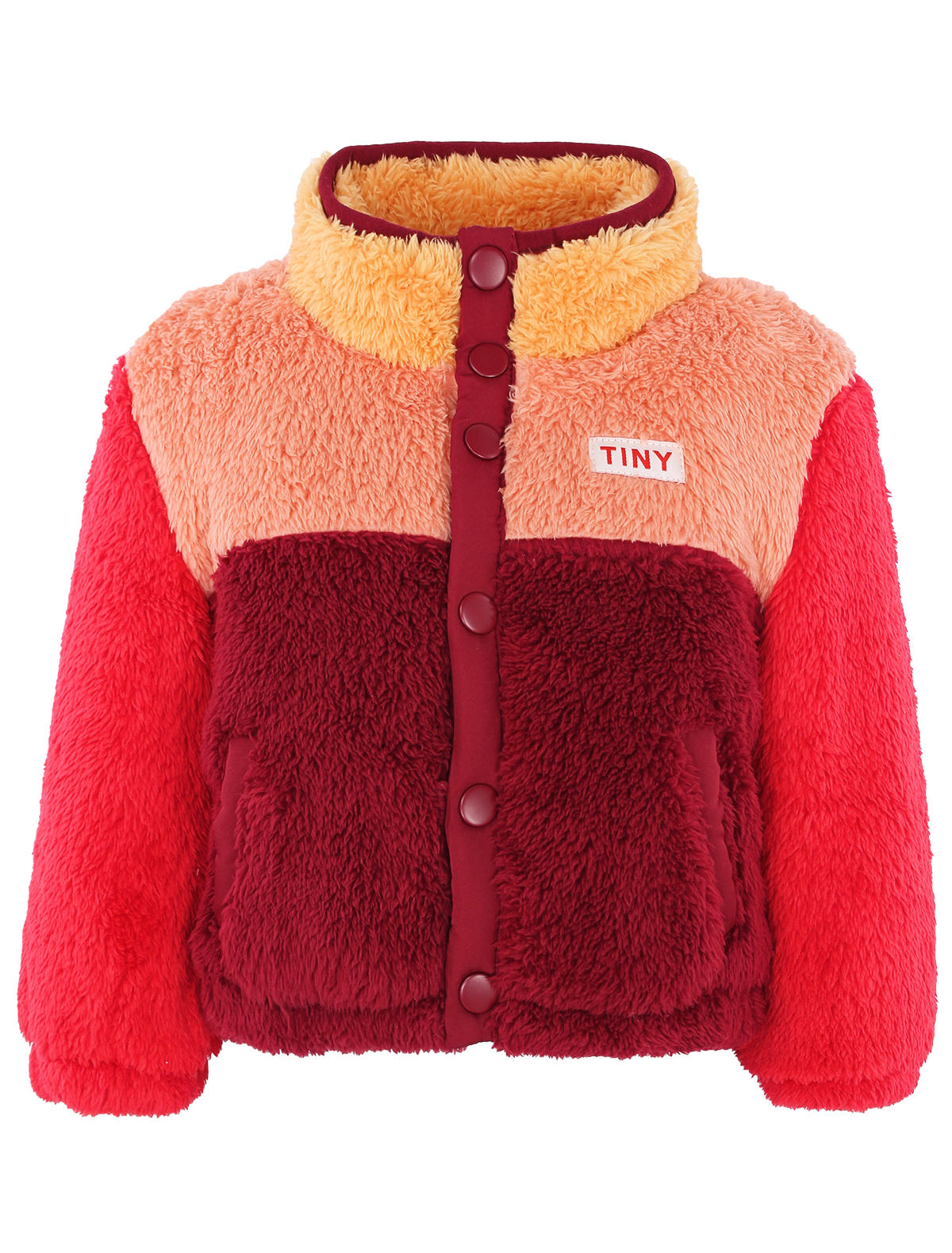 куртка tinycottons для девочки, красная