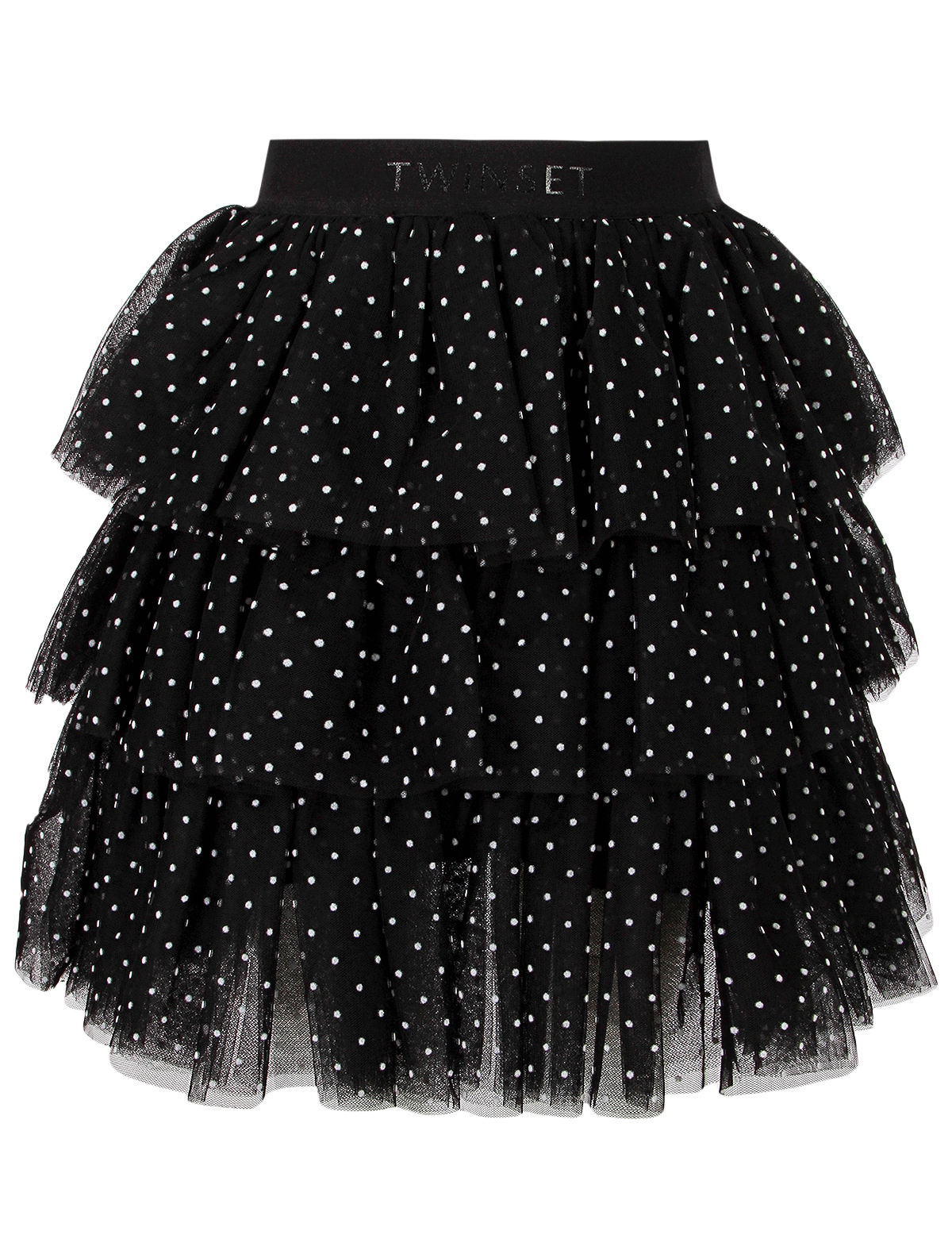 юбка twinset для девочки, черная