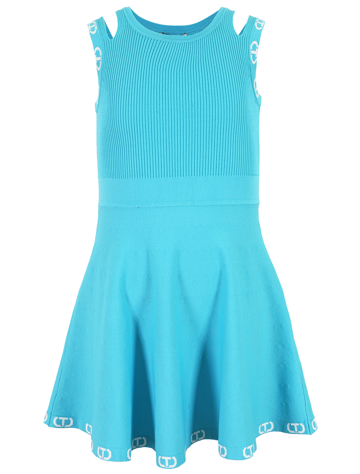 платье twinset для девочки, голубое