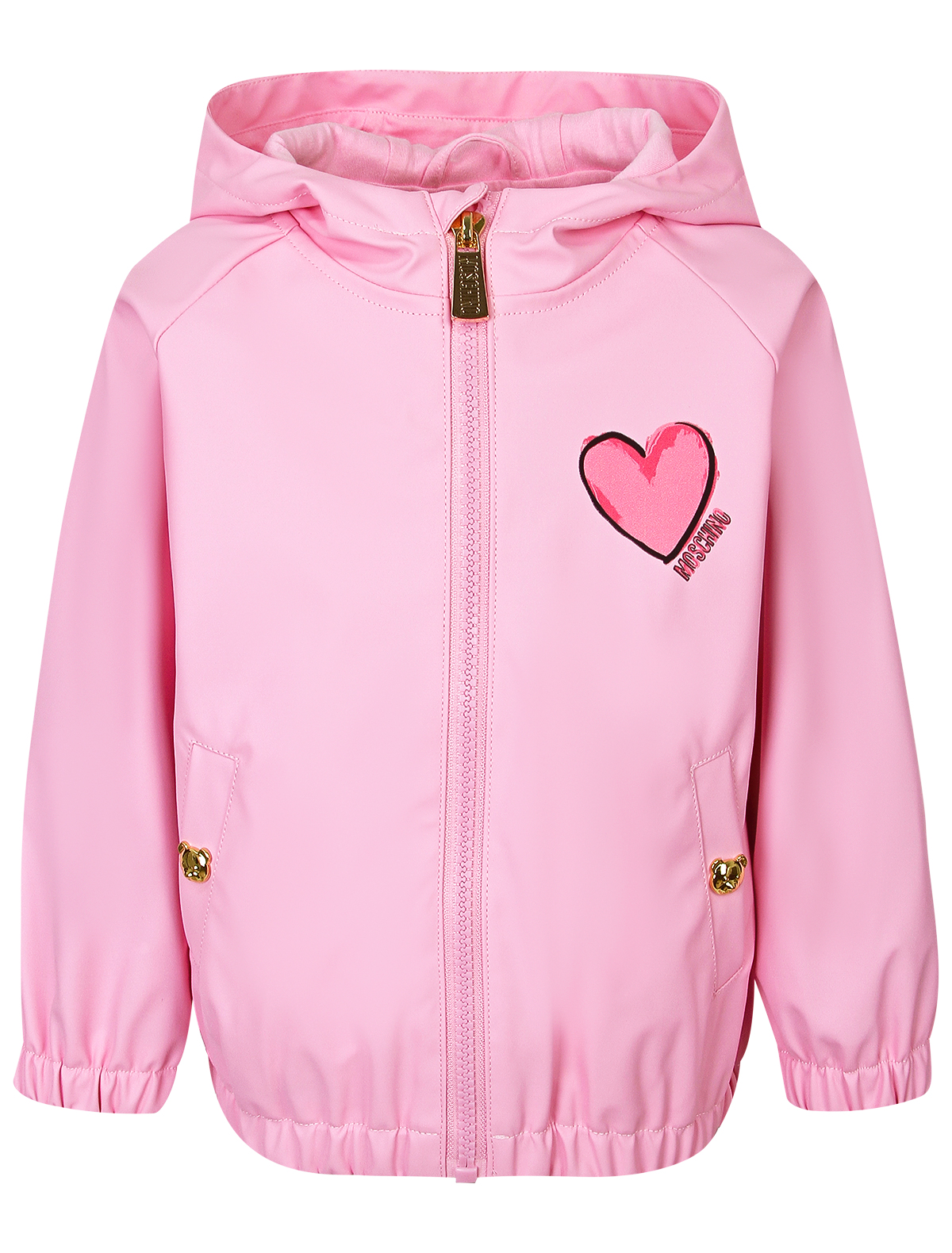 куртка moschino малыши, розовая