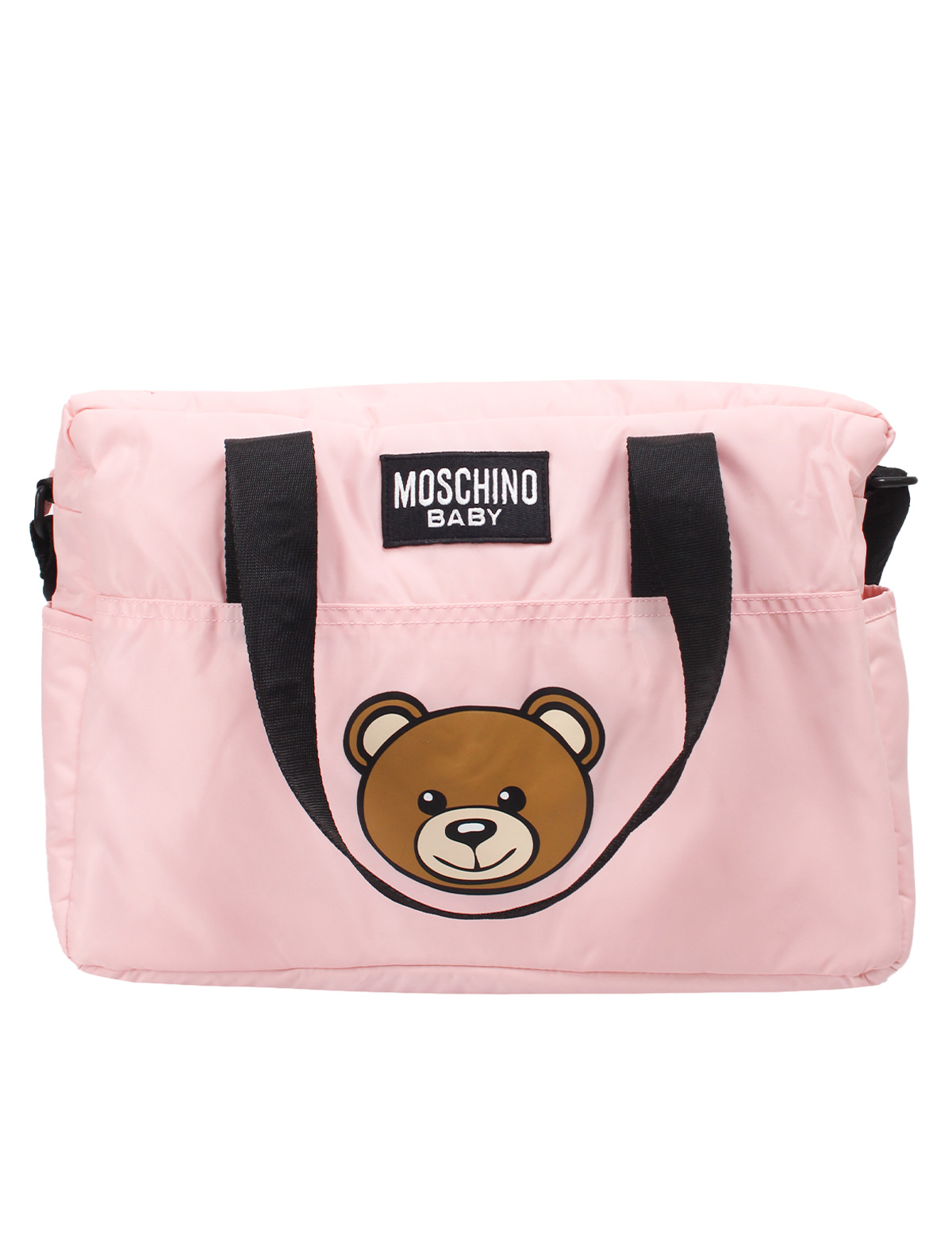 сумка moschino для девочки, розовая