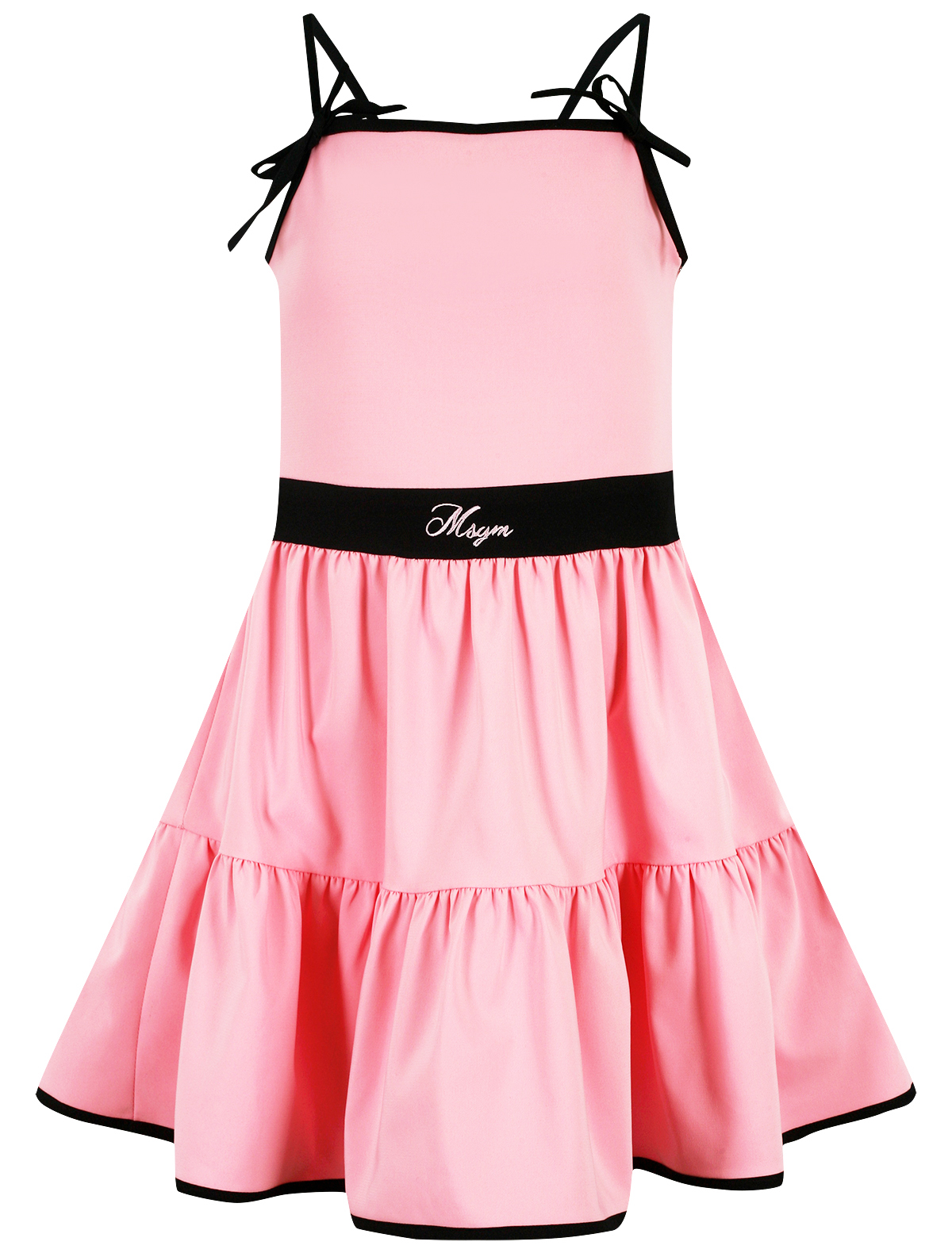 платье msgm для девочки, розовое