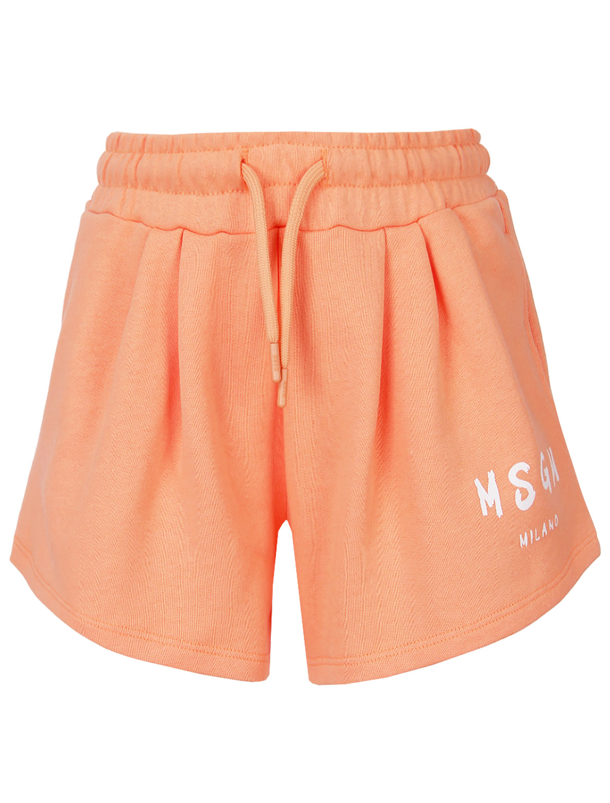 шорты msgm для девочки, оранжевые