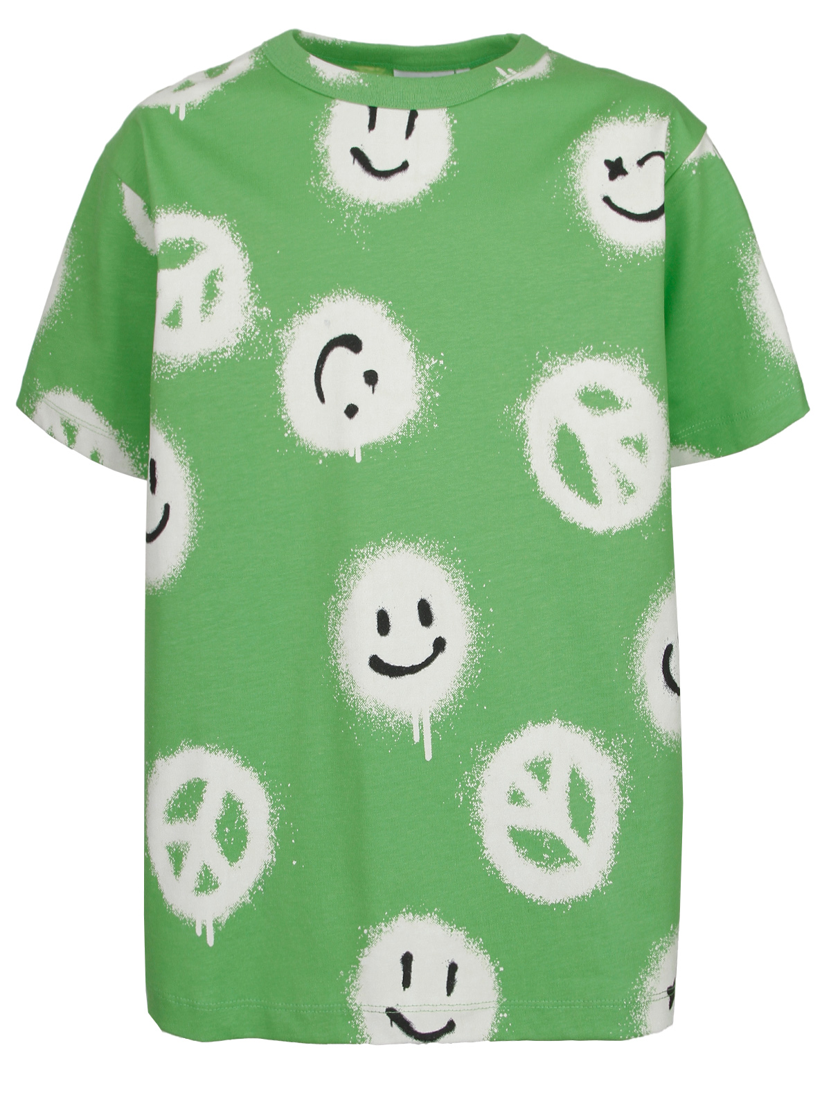 футболка molo для мальчика, зеленая