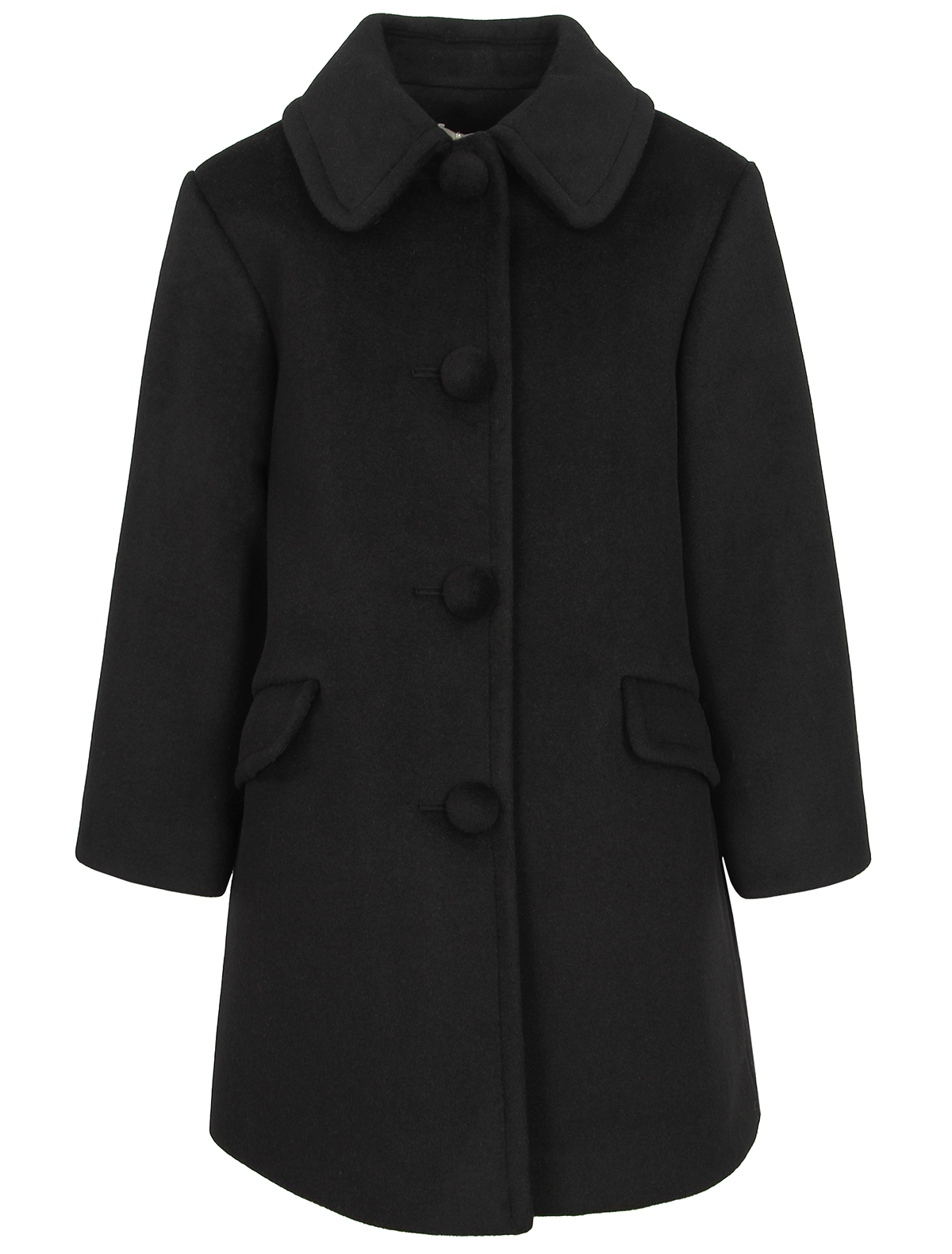 пальто twinset для девочки, черное