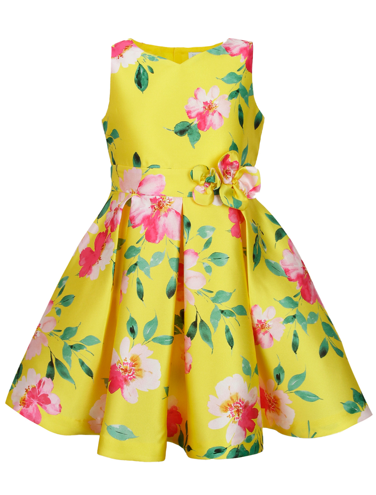 платье abel & lula для девочки, желтое