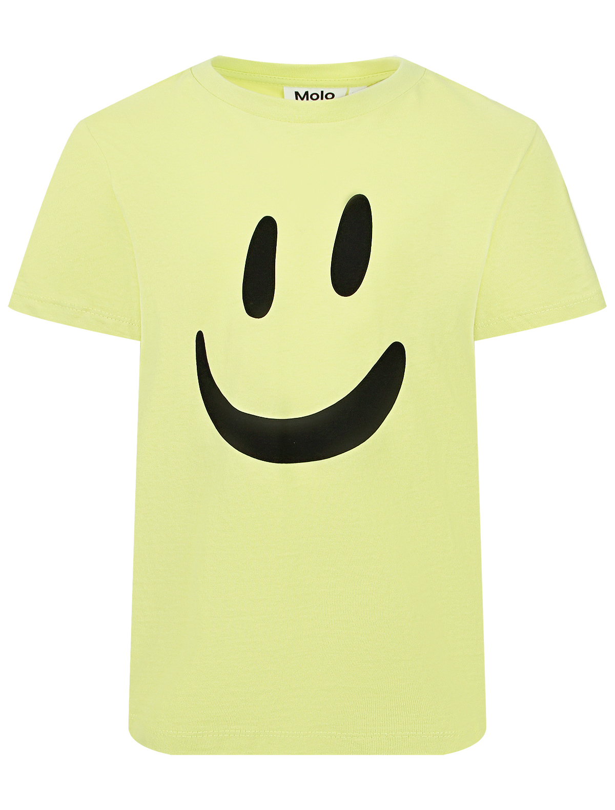футболка molo для мальчика, желтая