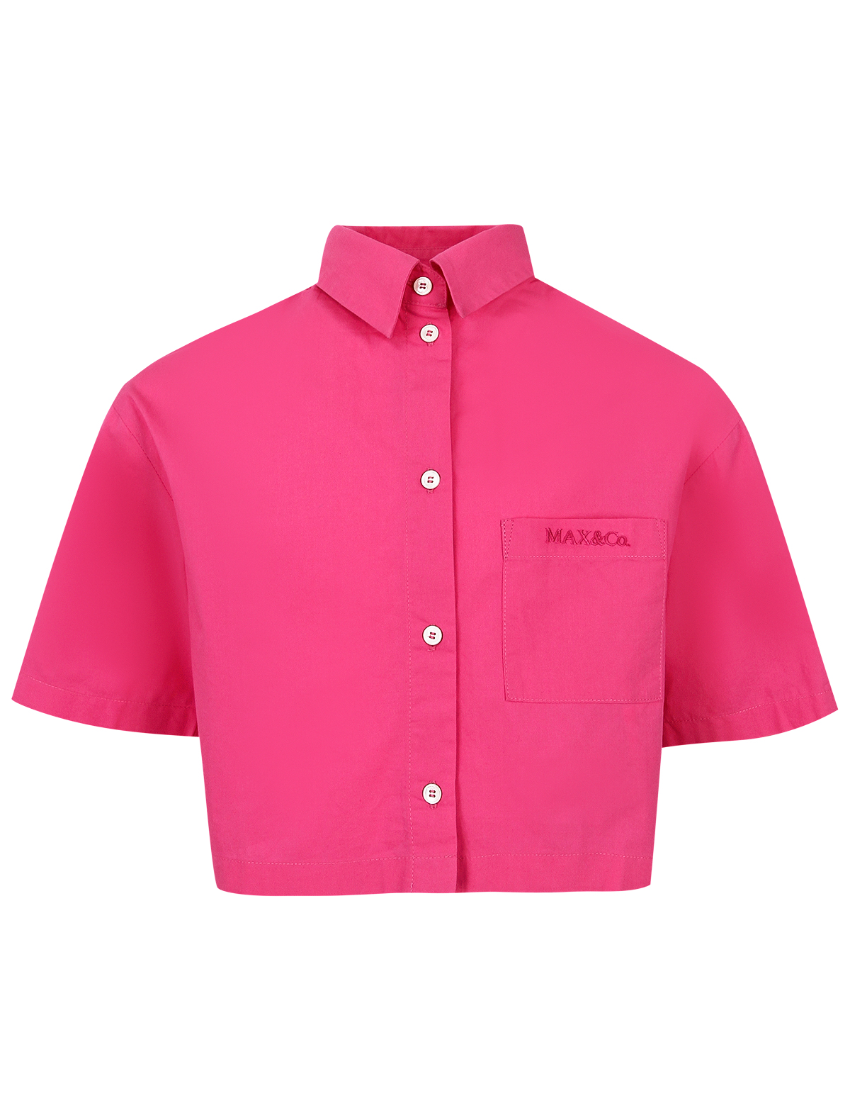 блузка max&co для девочки, розовая