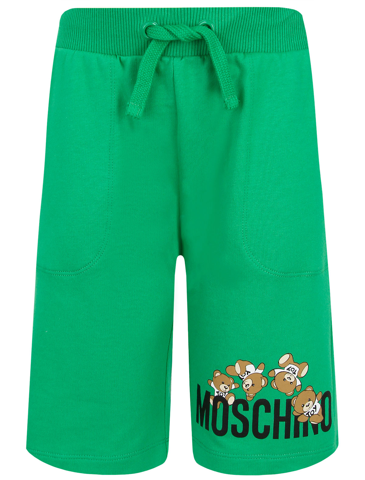 шорты moschino для мальчика, зеленые