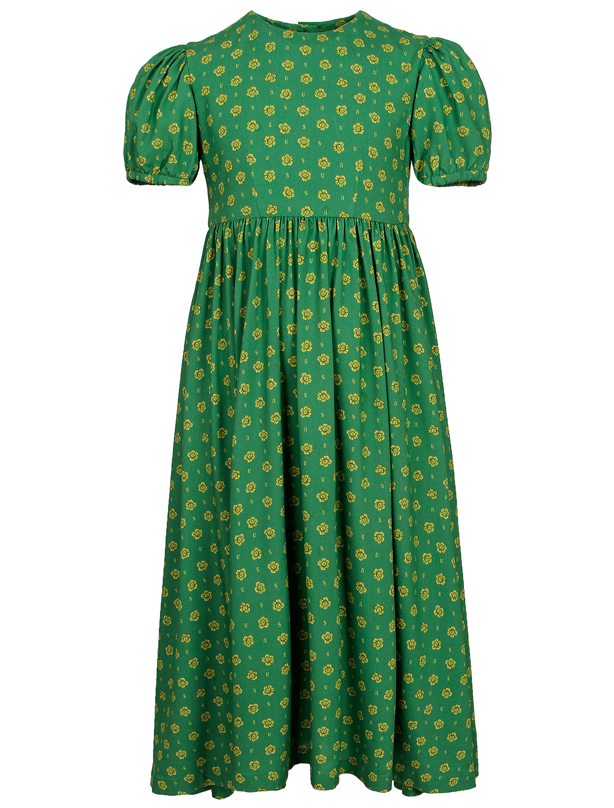 платье ulyana sergeenko для девочки, зеленое