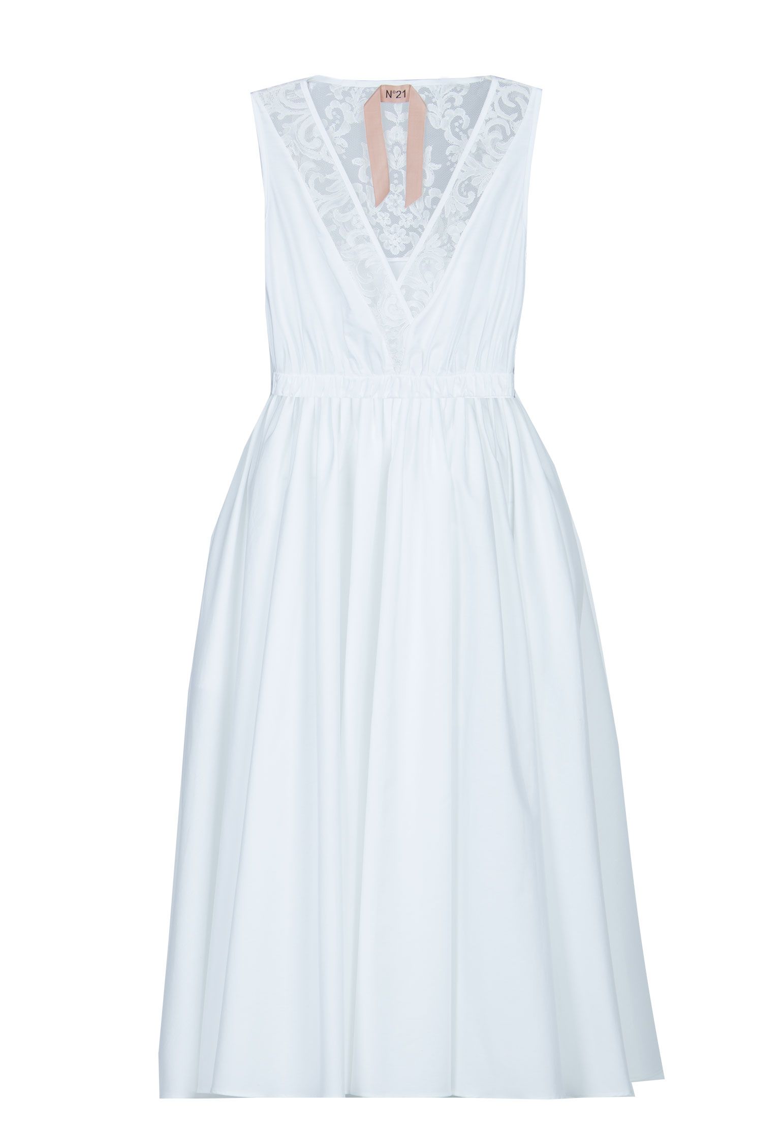 женское платье n21, белое