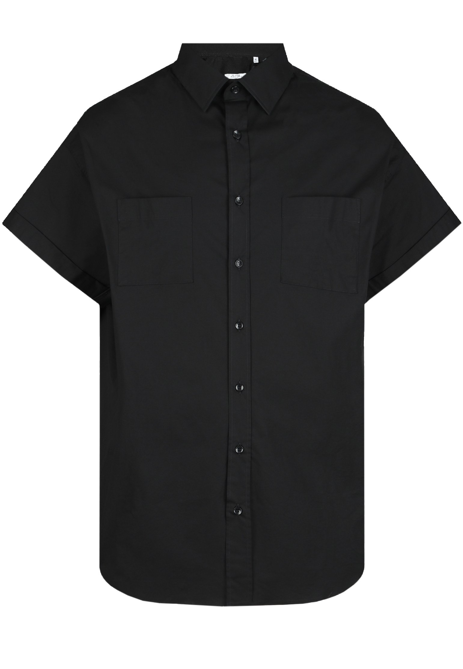 мужская рубашка versace, черная