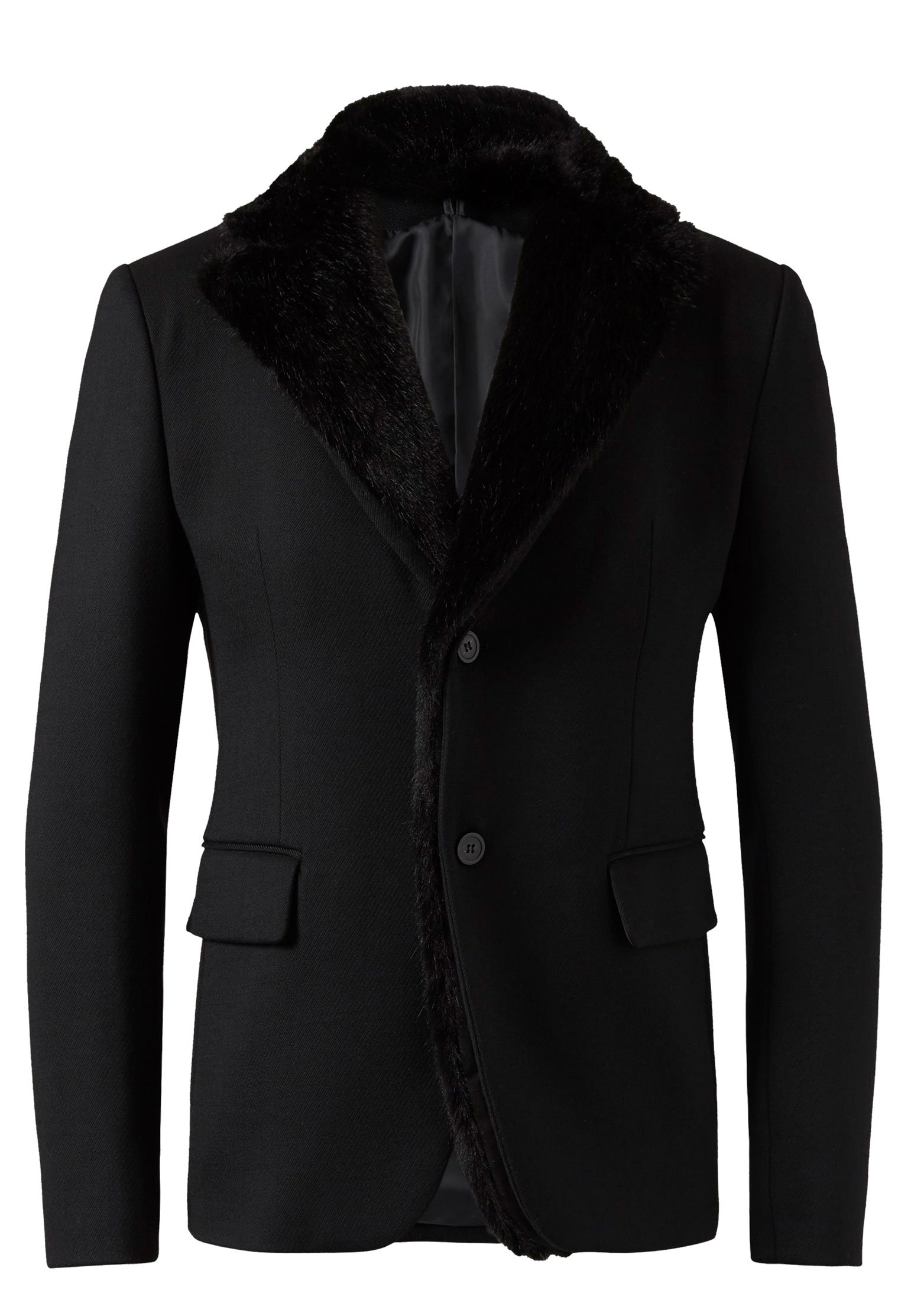 мужское пальто emporio armani, черное