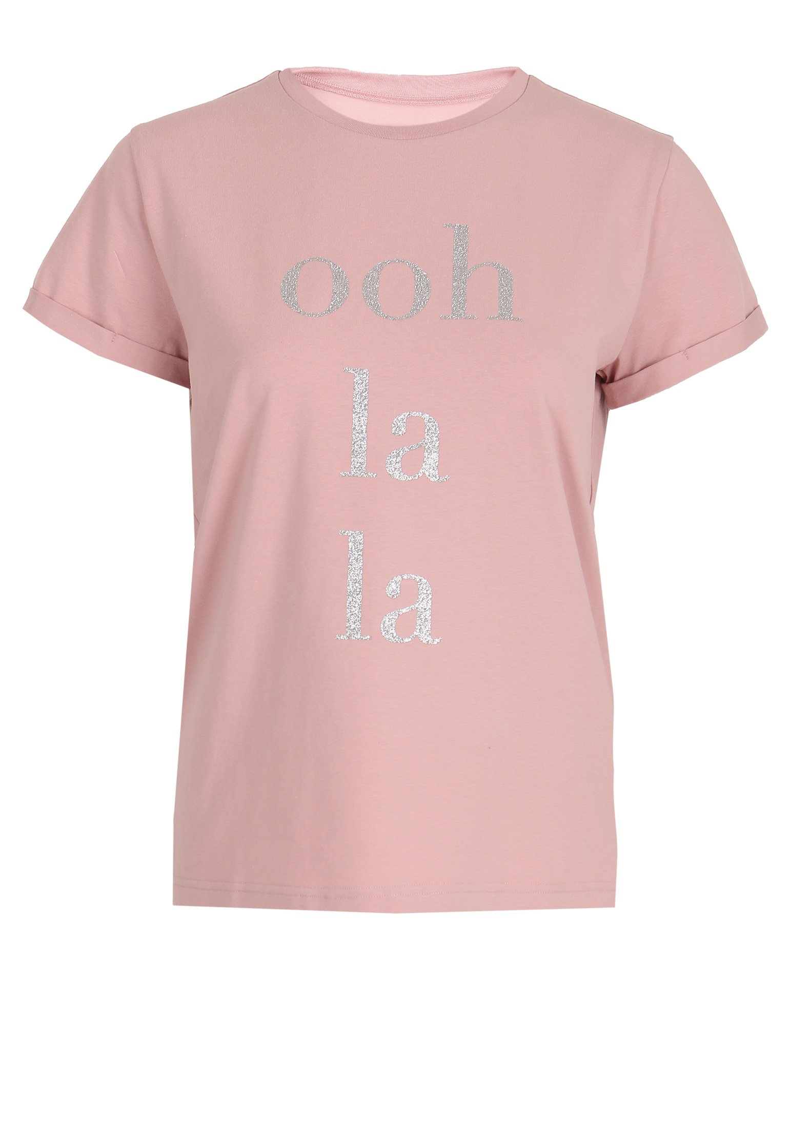 женская футболка seven lab, розовая