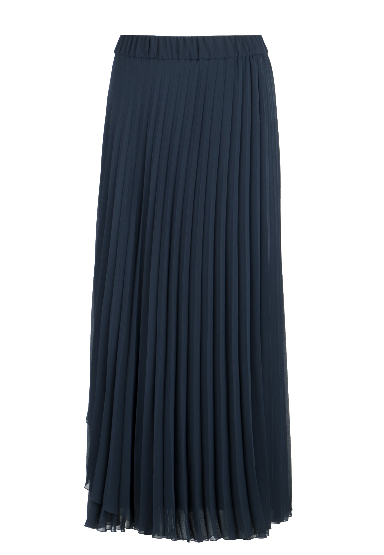 женская плиссированные юбка peserico, синяя