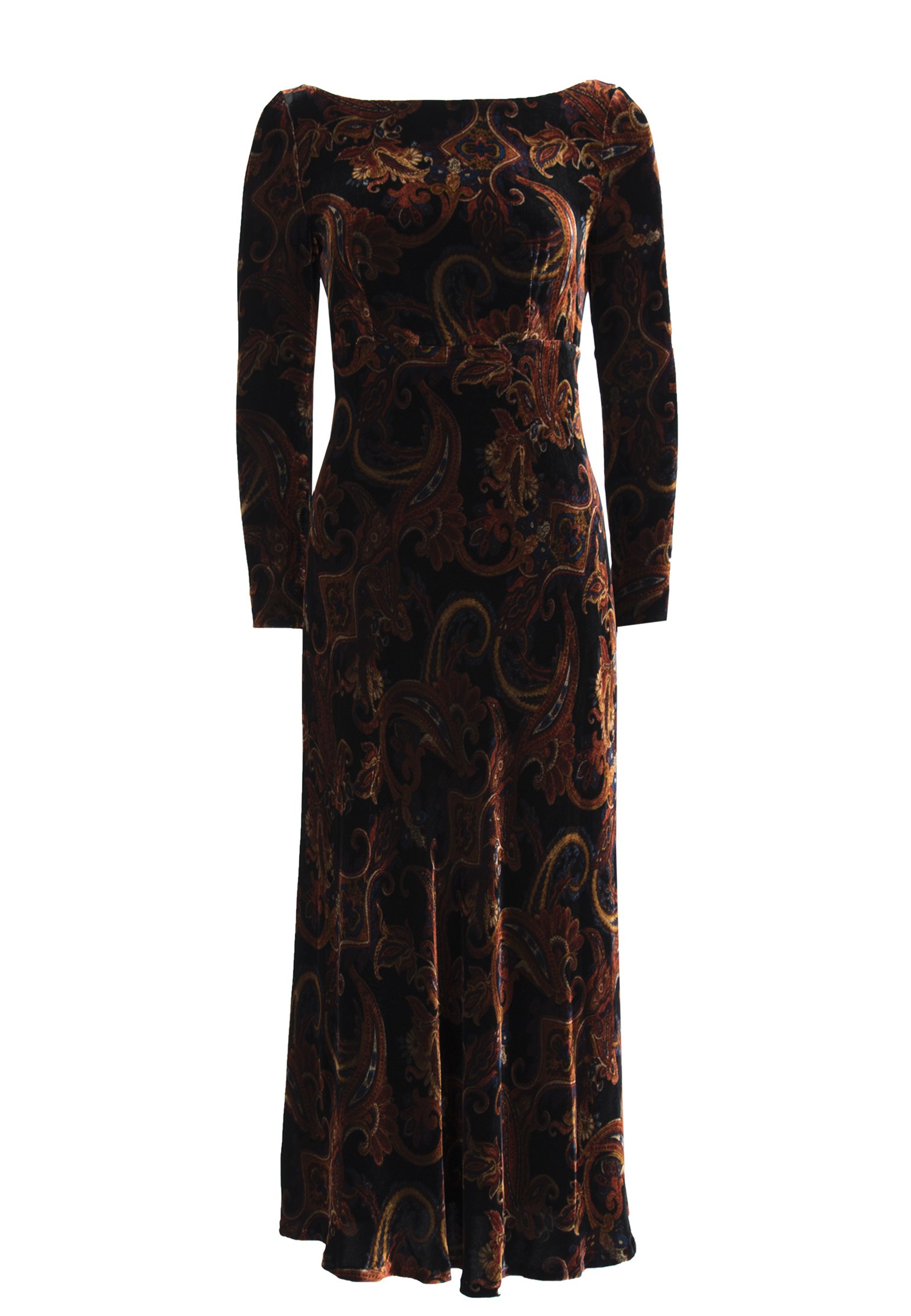 женское вечерние платье luisa spagnoli, коричневое