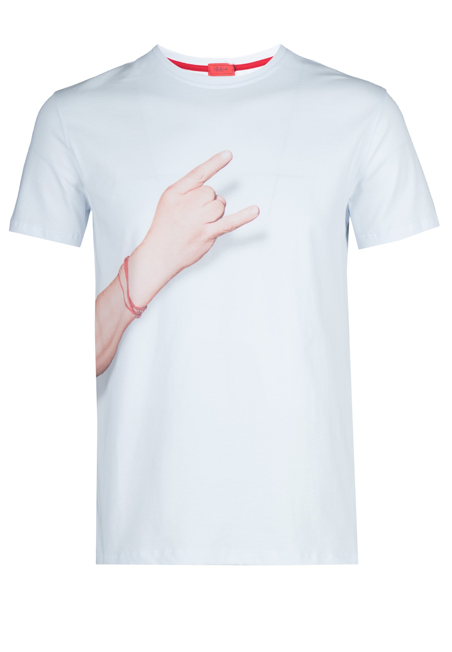 мужская футболка isaia, белая