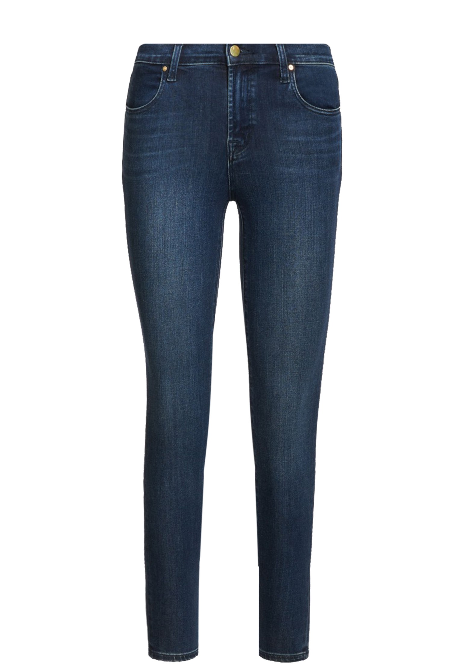 женские джинсы скинни j brand, синие
