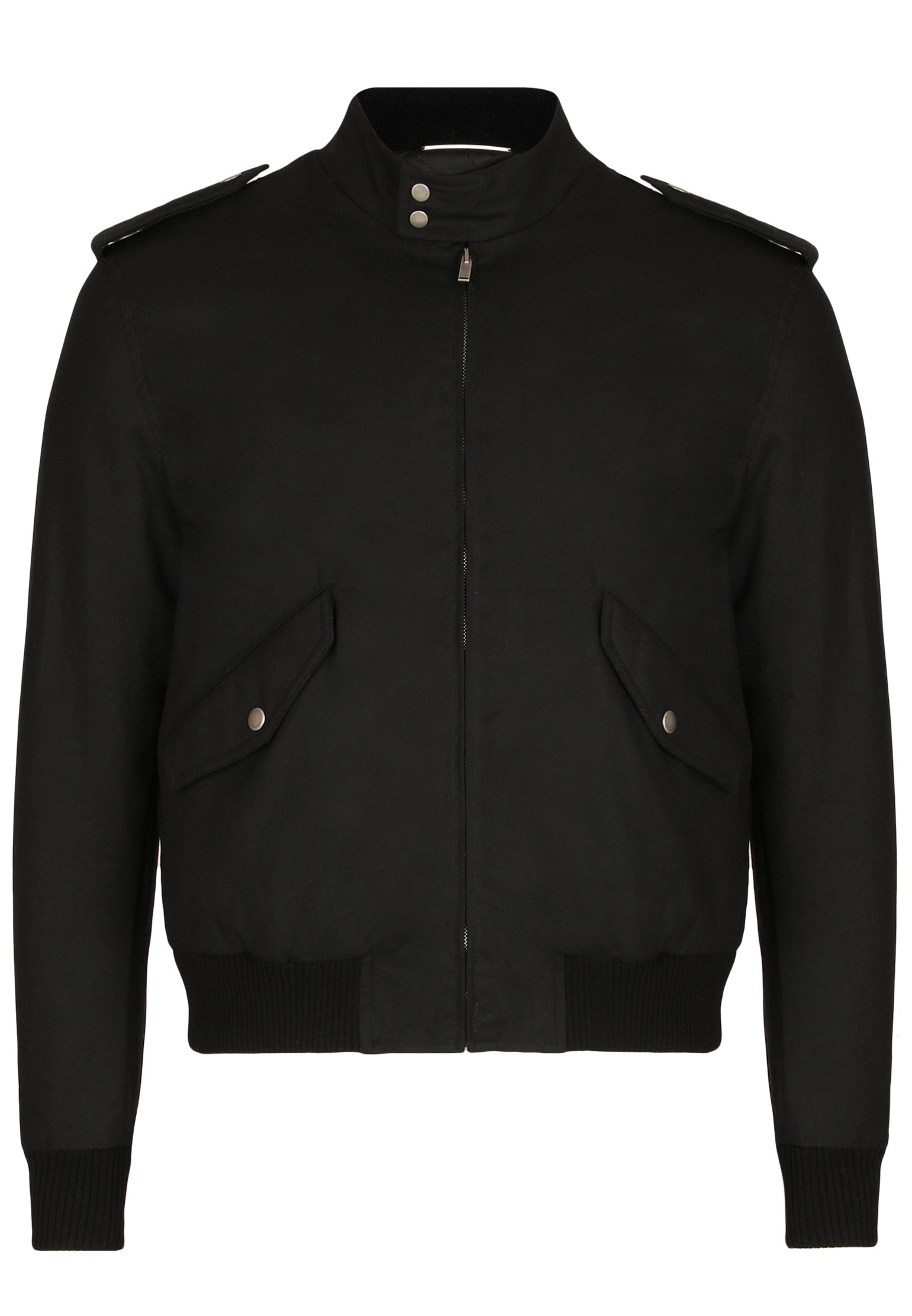 мужская куртка бомбер saint laurent, черная