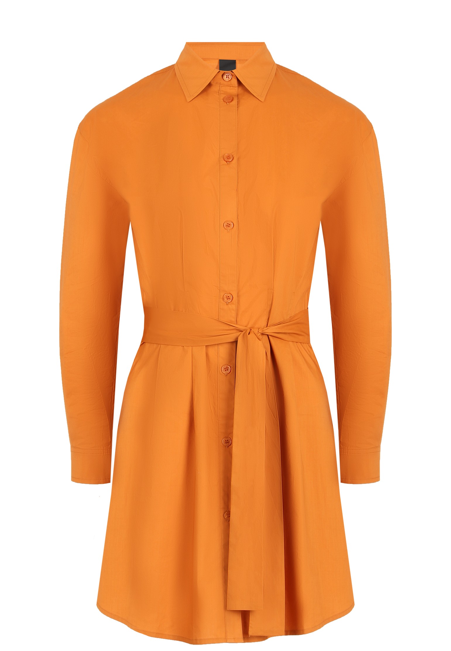 женское платье pinko, оранжевое