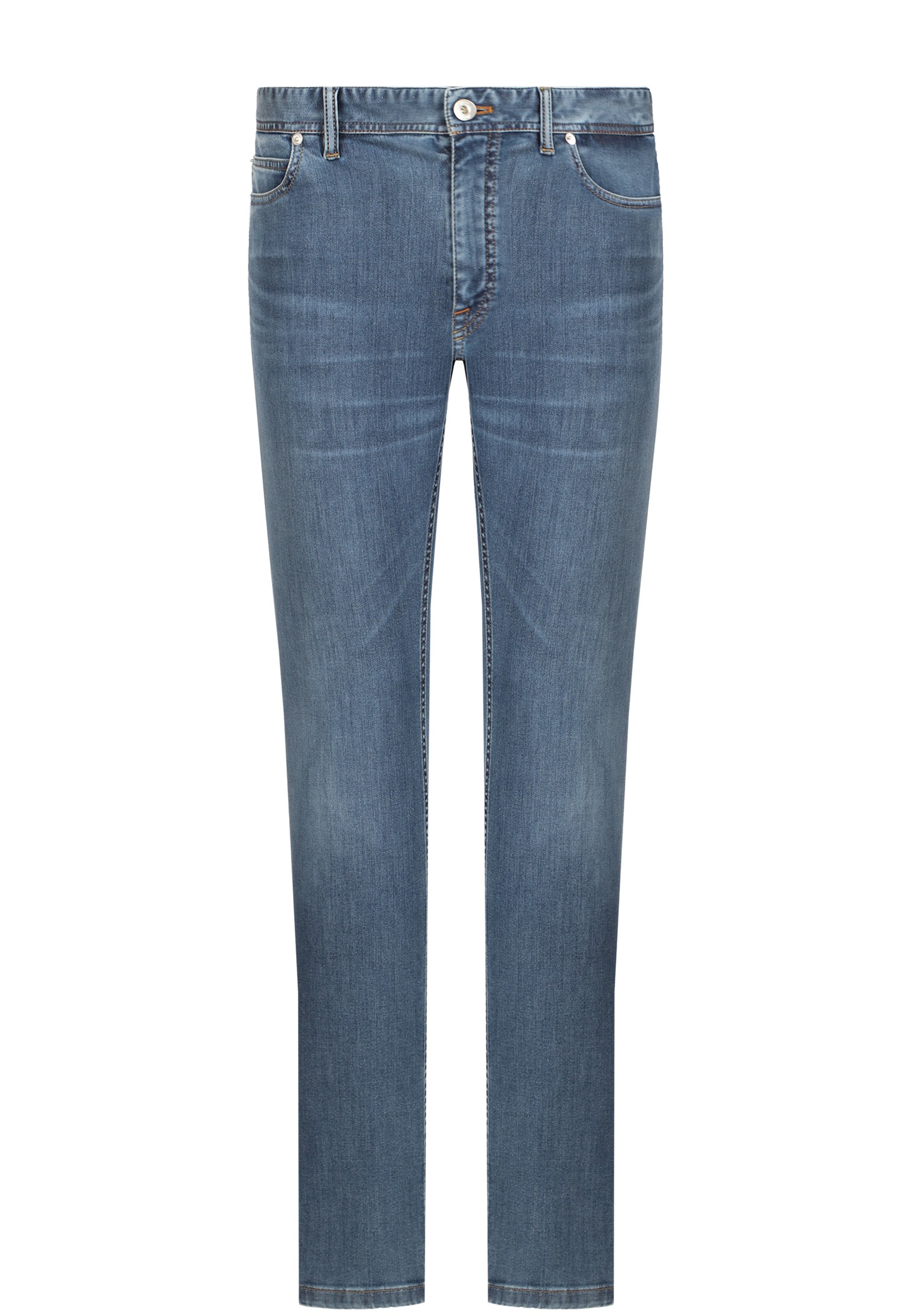 мужские прямые джинсы brioni, синие
