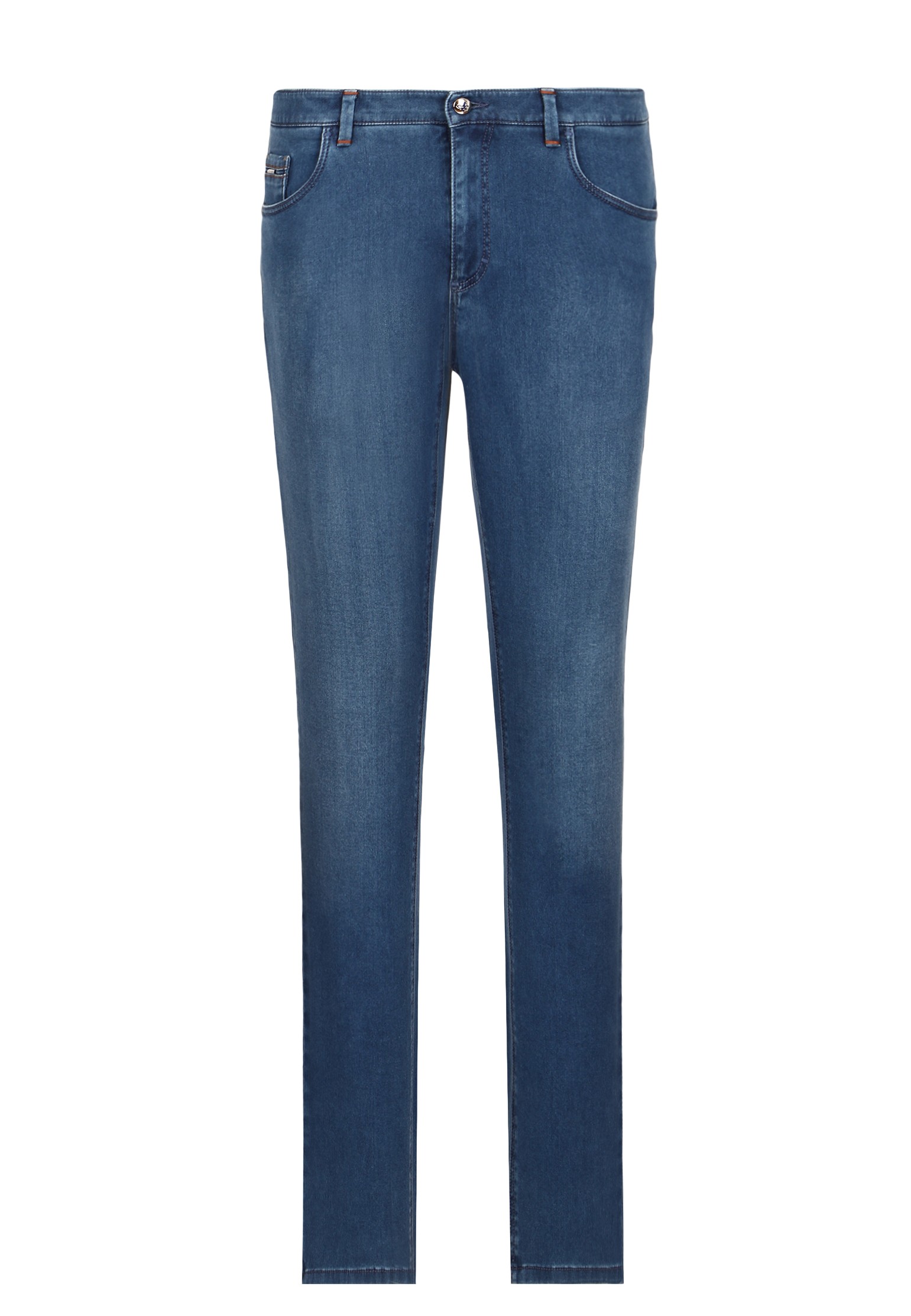 мужские прямые джинсы zilli, голубые