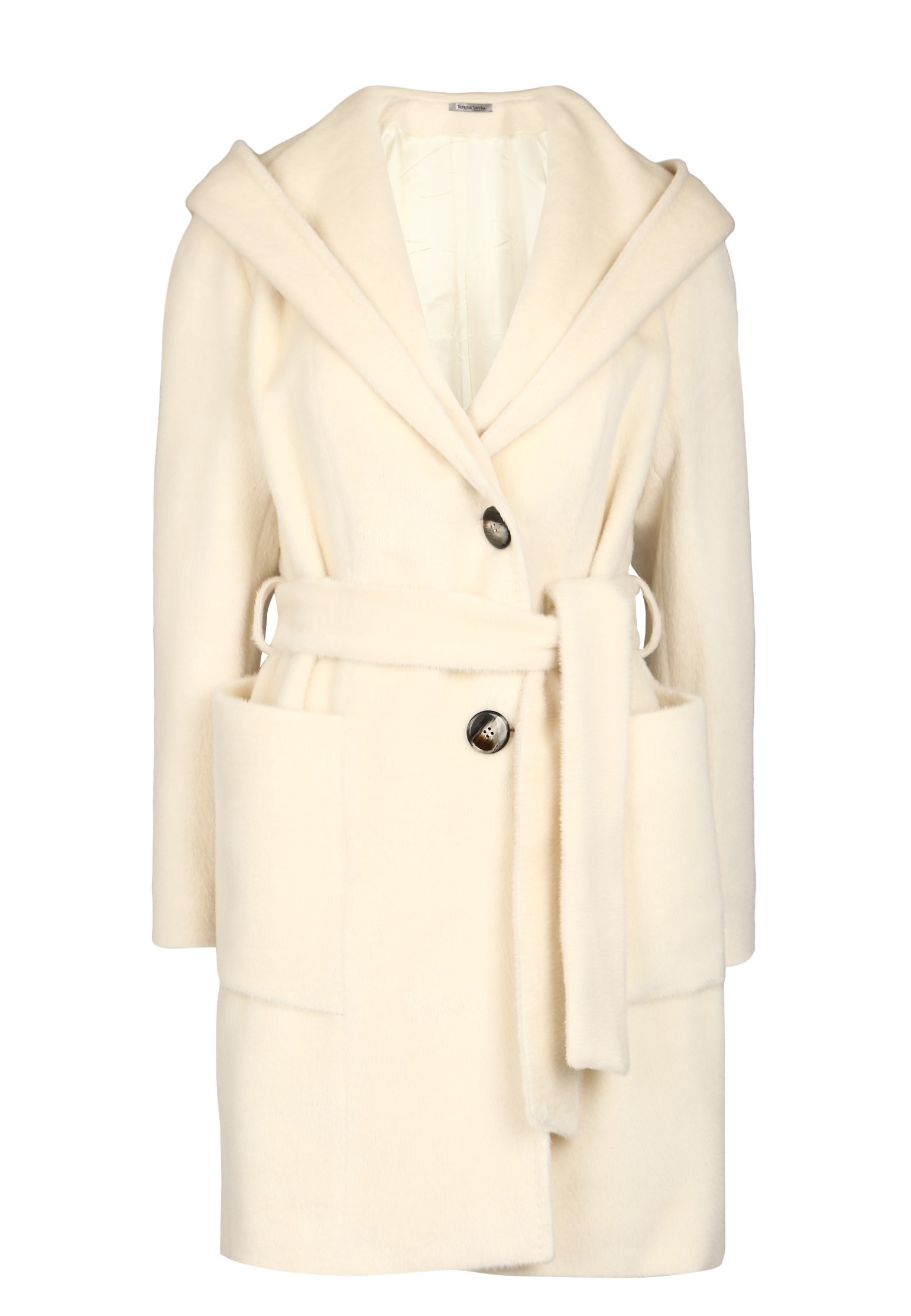 женское пальто teresa tardia, белое