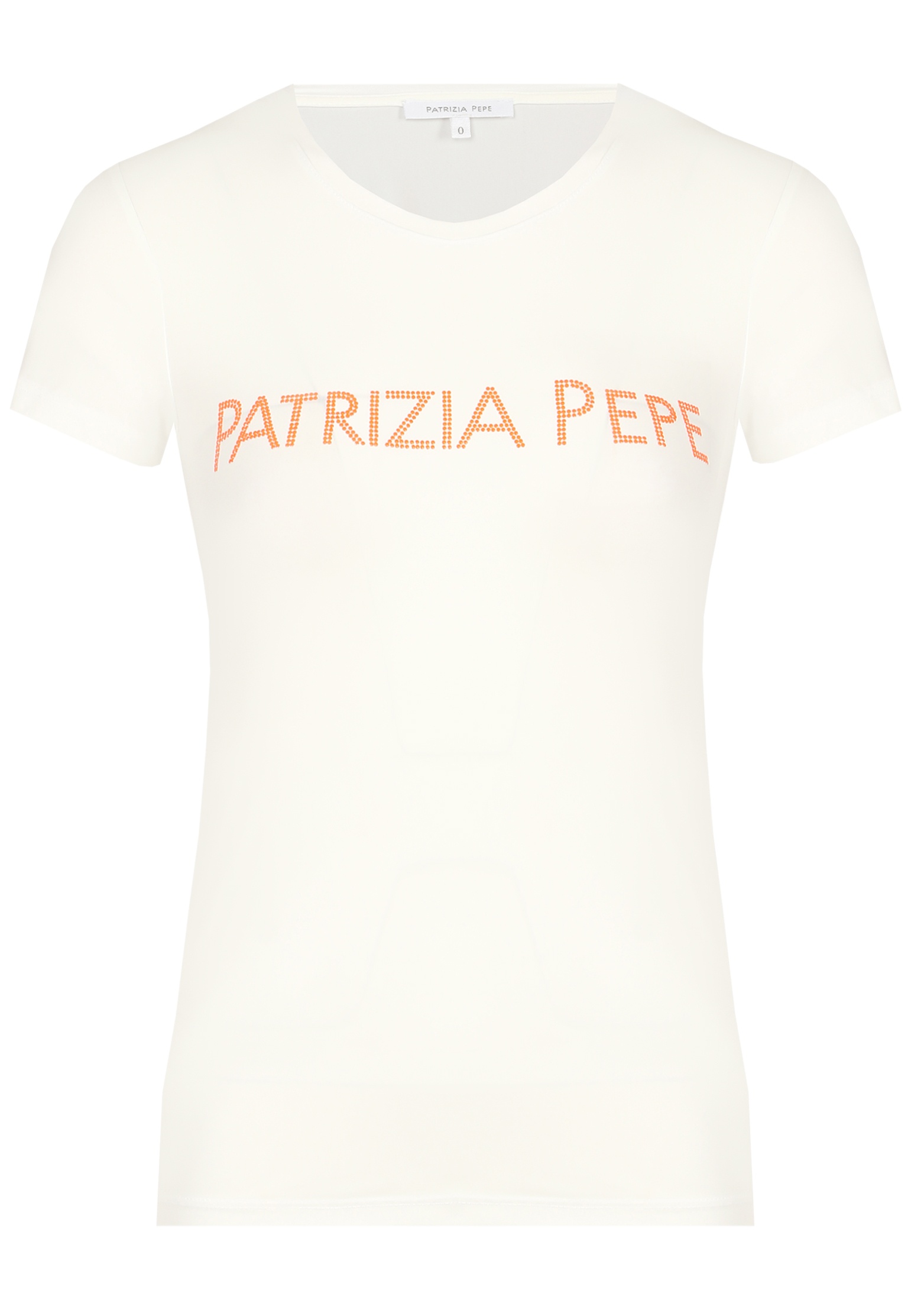 женская футболка patrizia pepe, белая