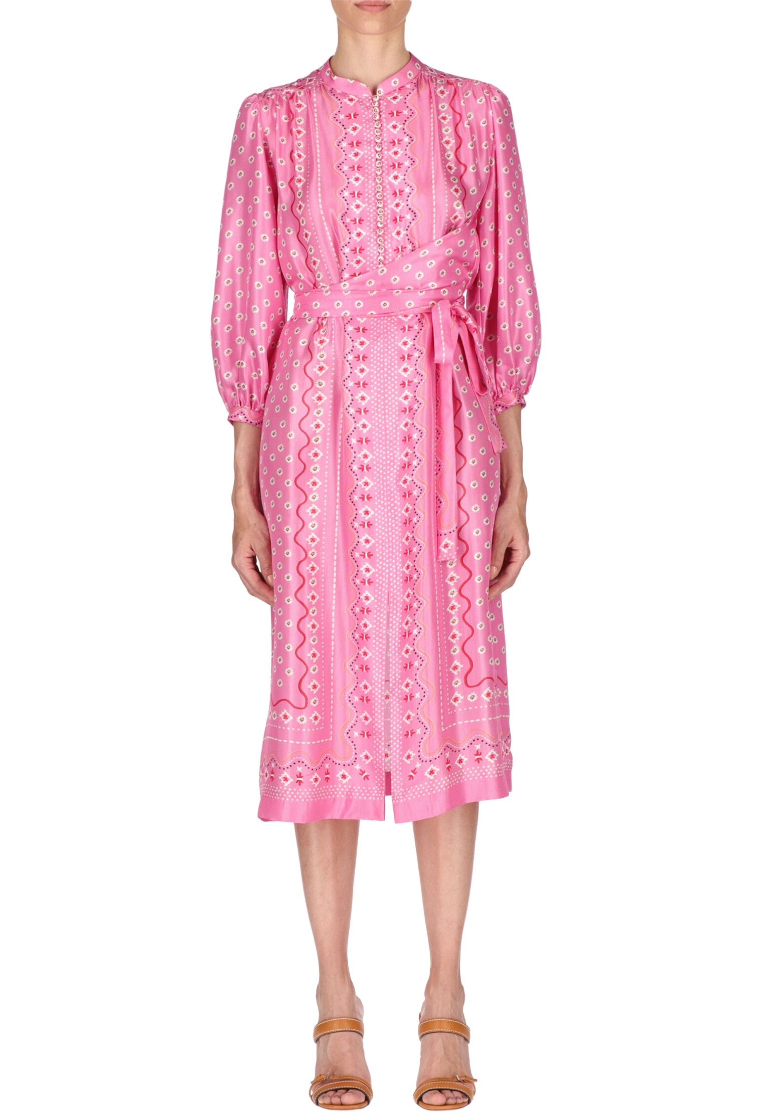 женское платье ermanno scervino, розовое