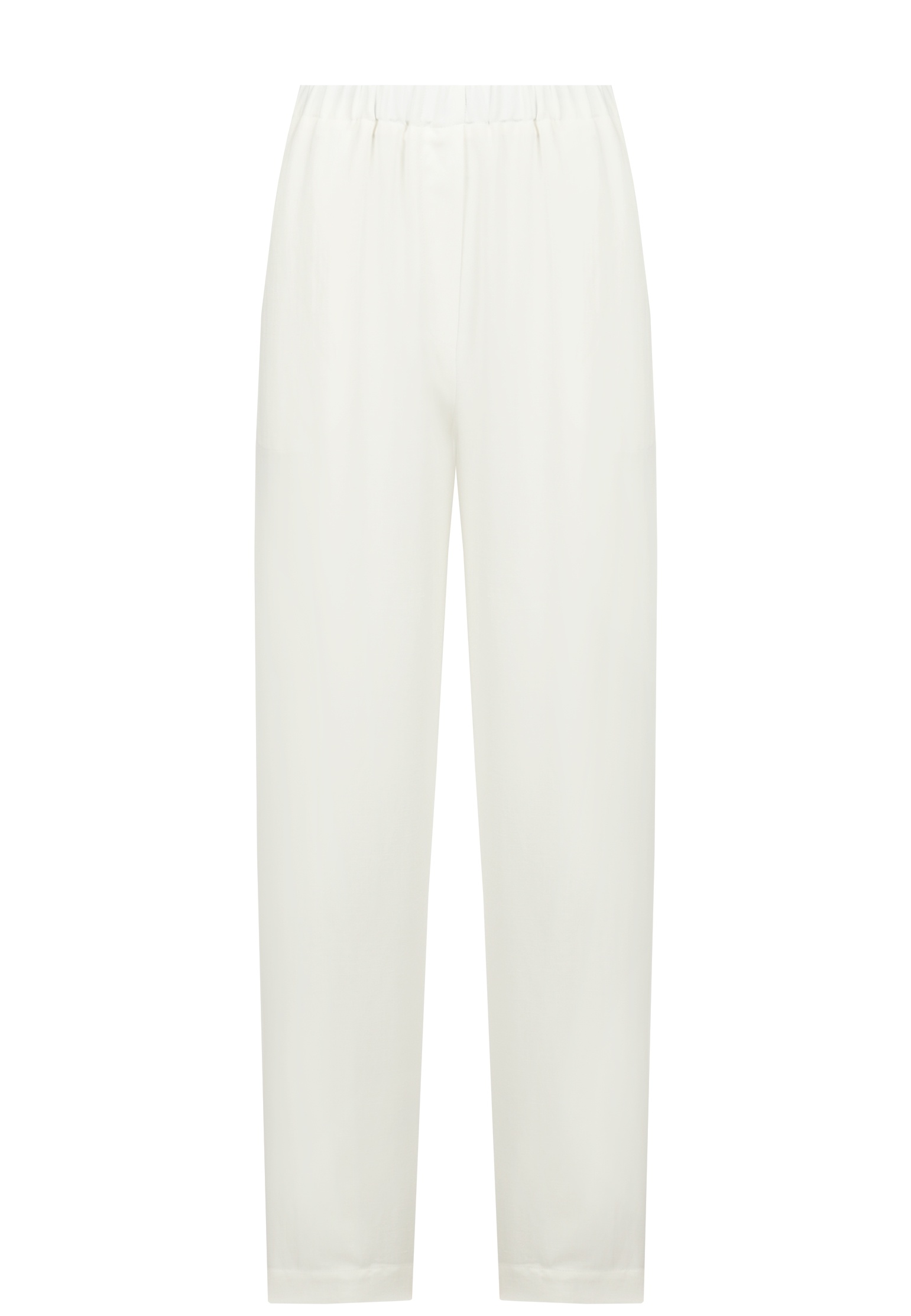 женские прямые брюки antonelli firenze, белые