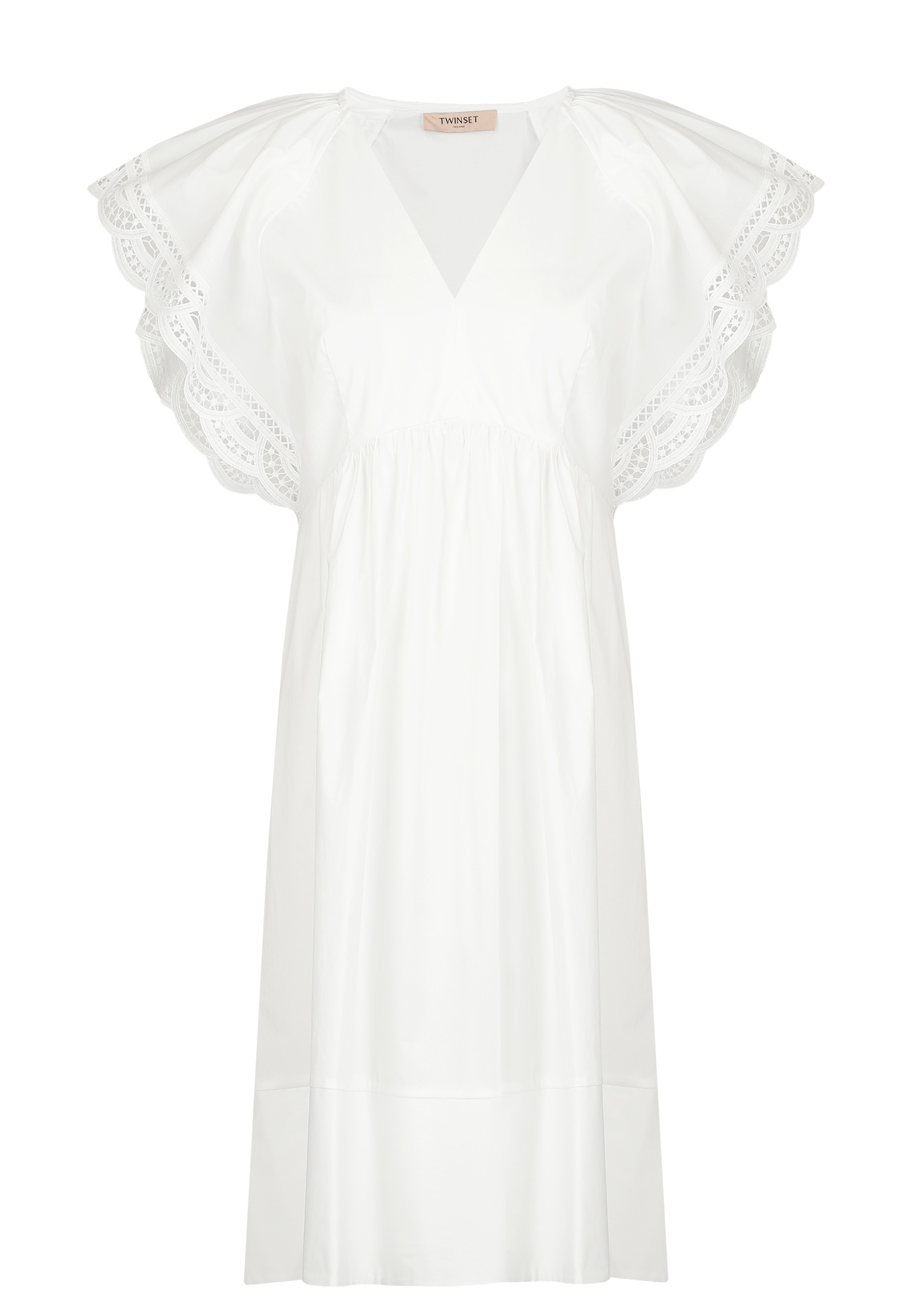 женское пляжные платье twinset milano, белое