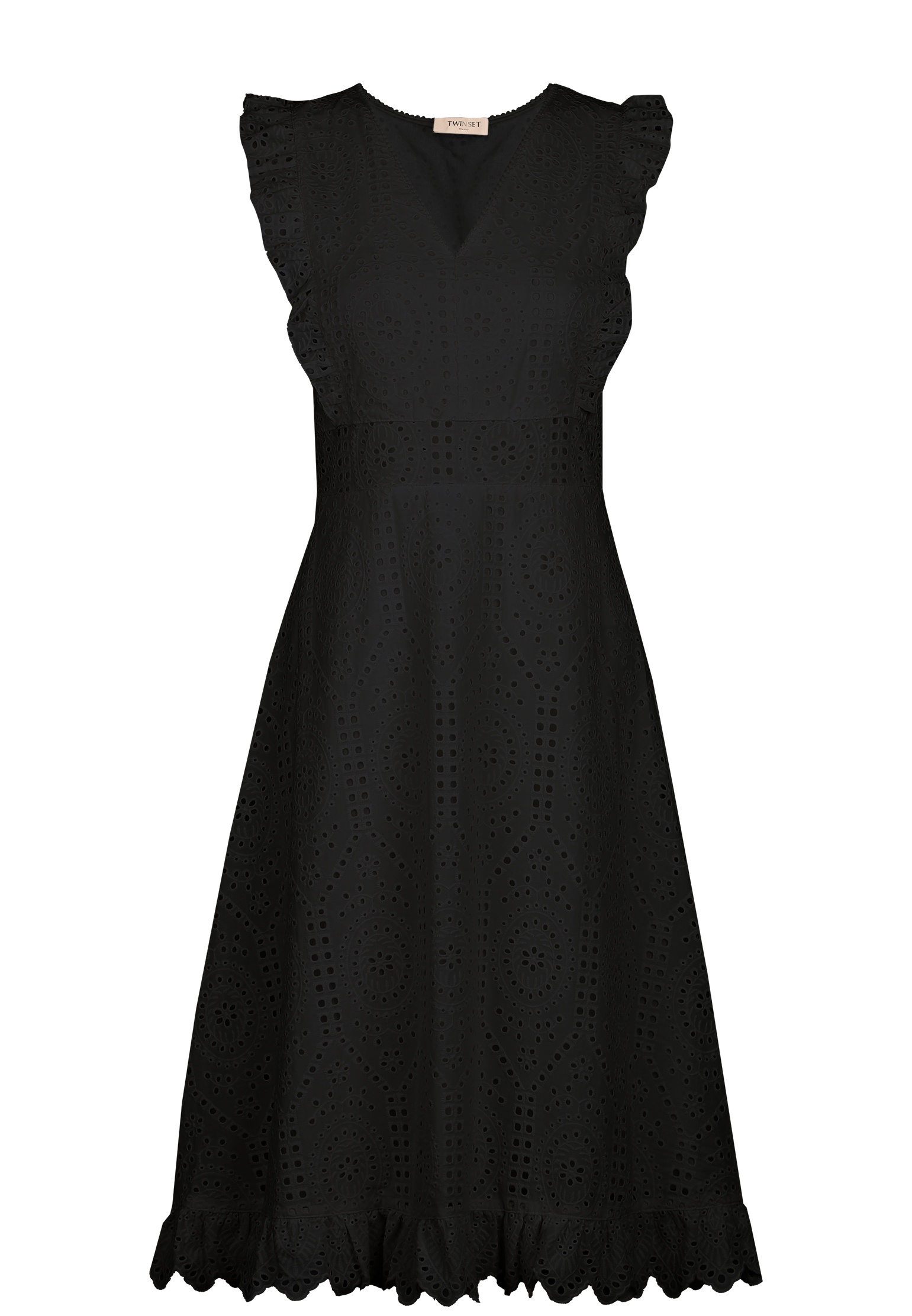 женское пляжные платье twinset milano, черное