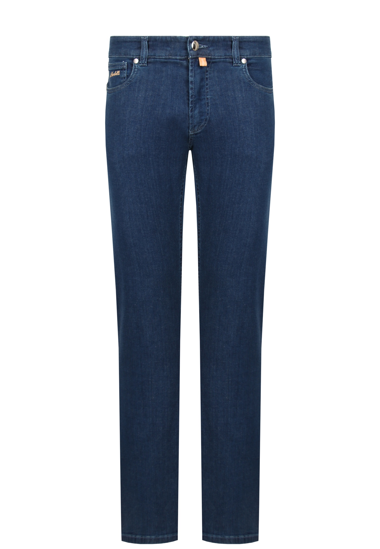 мужские прямые джинсы mandelli, синие