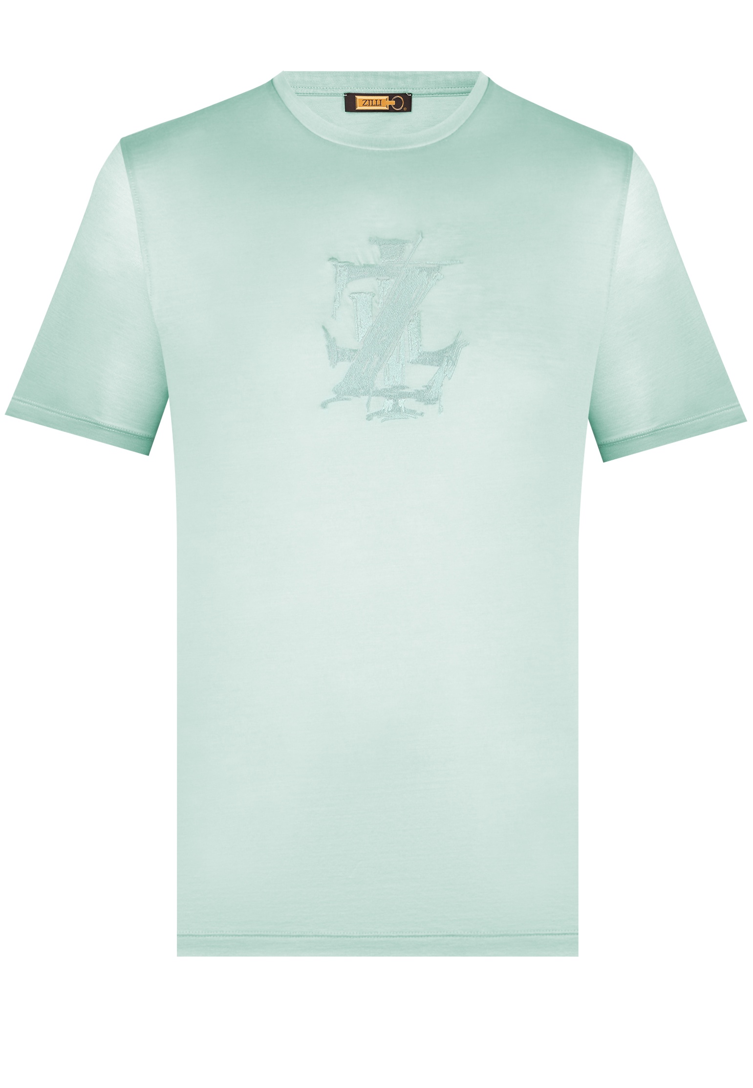 мужская футболка zilli, зеленая