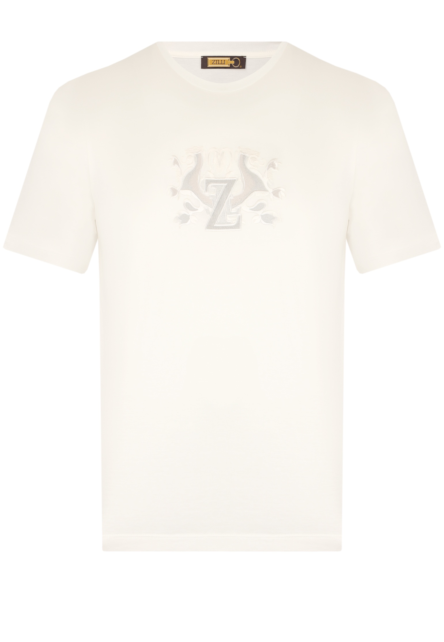 мужская футболка zilli, белая