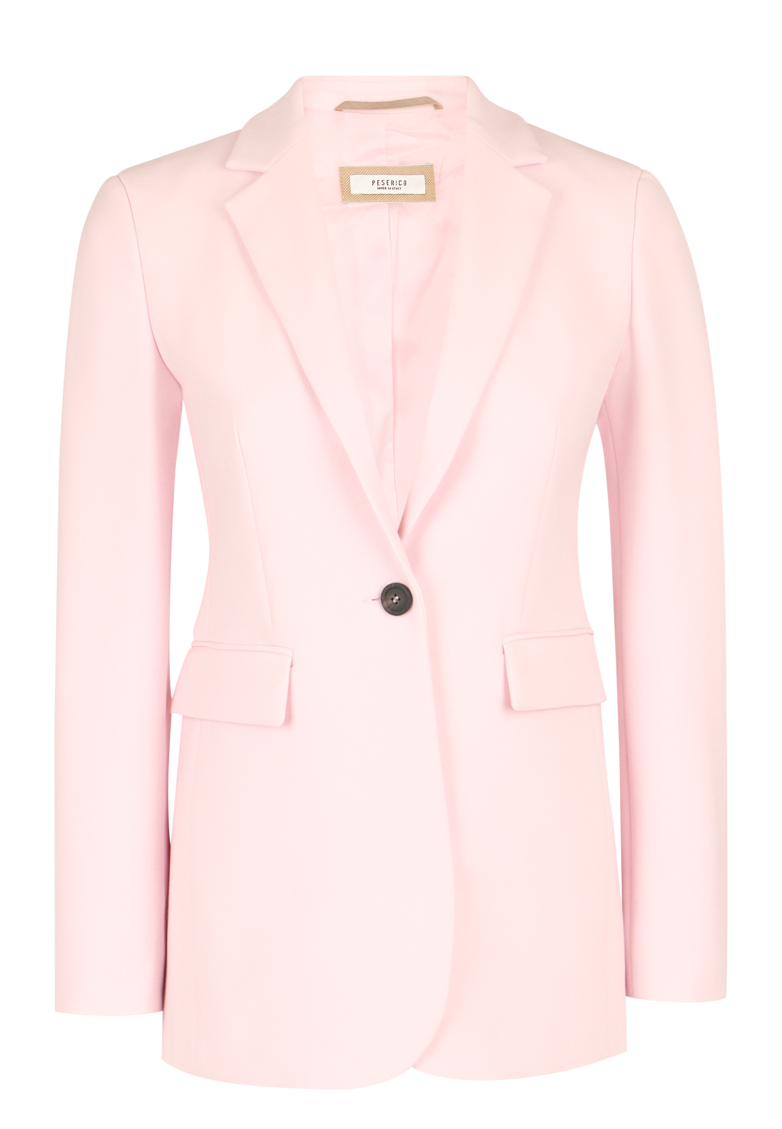 женский пиджак peserico, розовый