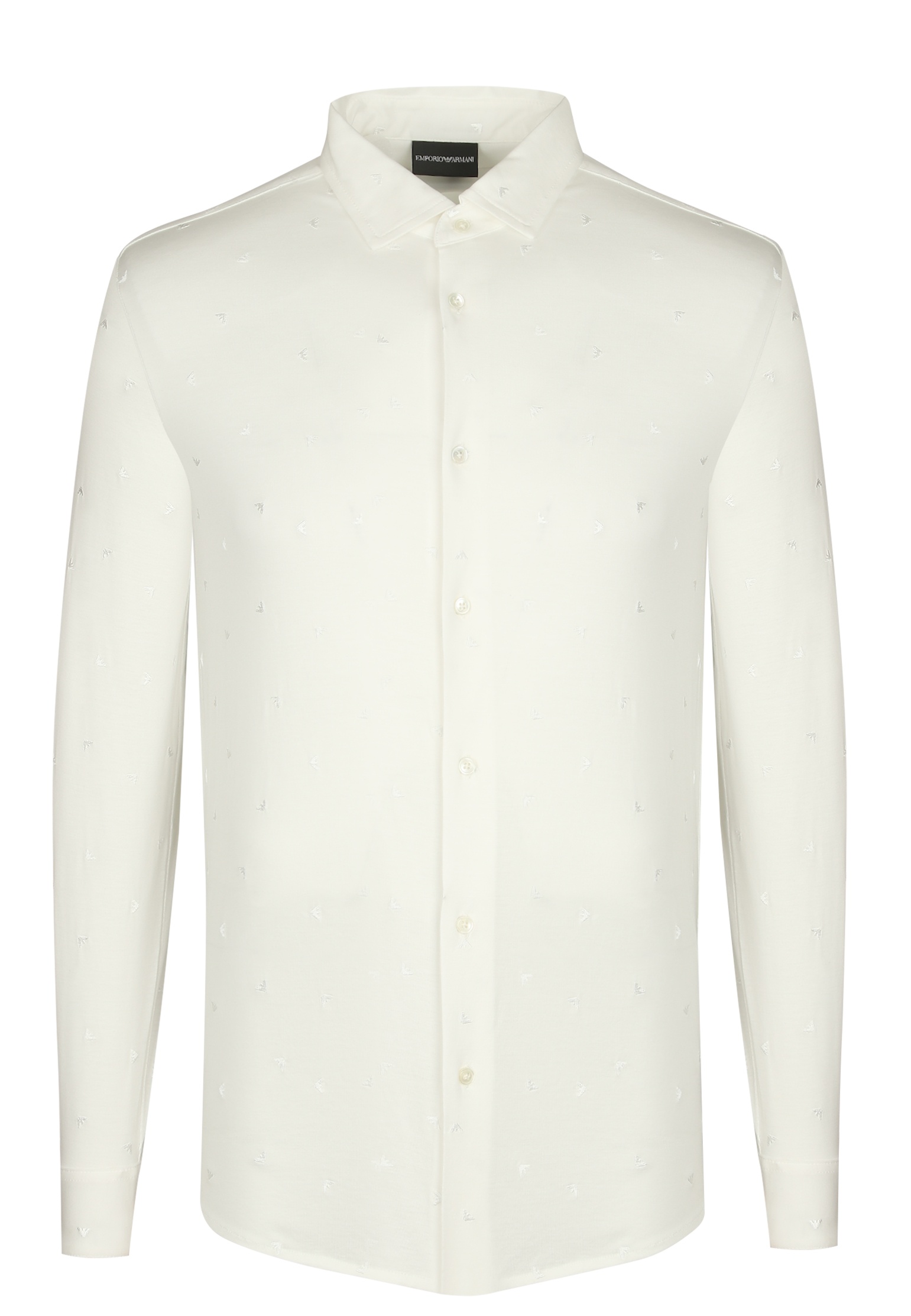 мужская рубашка emporio armani, белая