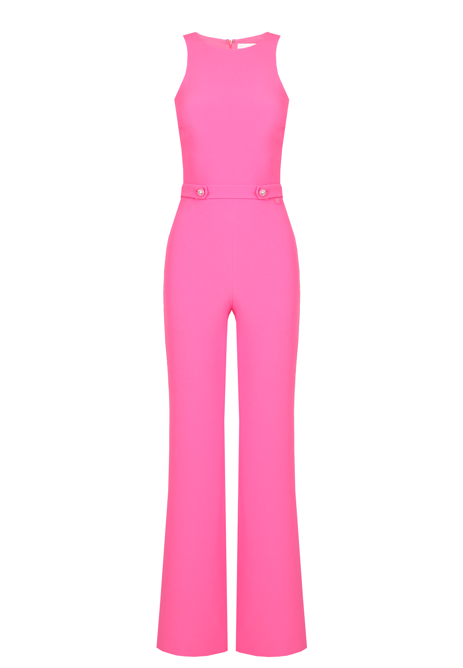 женский комбинезон с брюками chiara ferragni, розовый