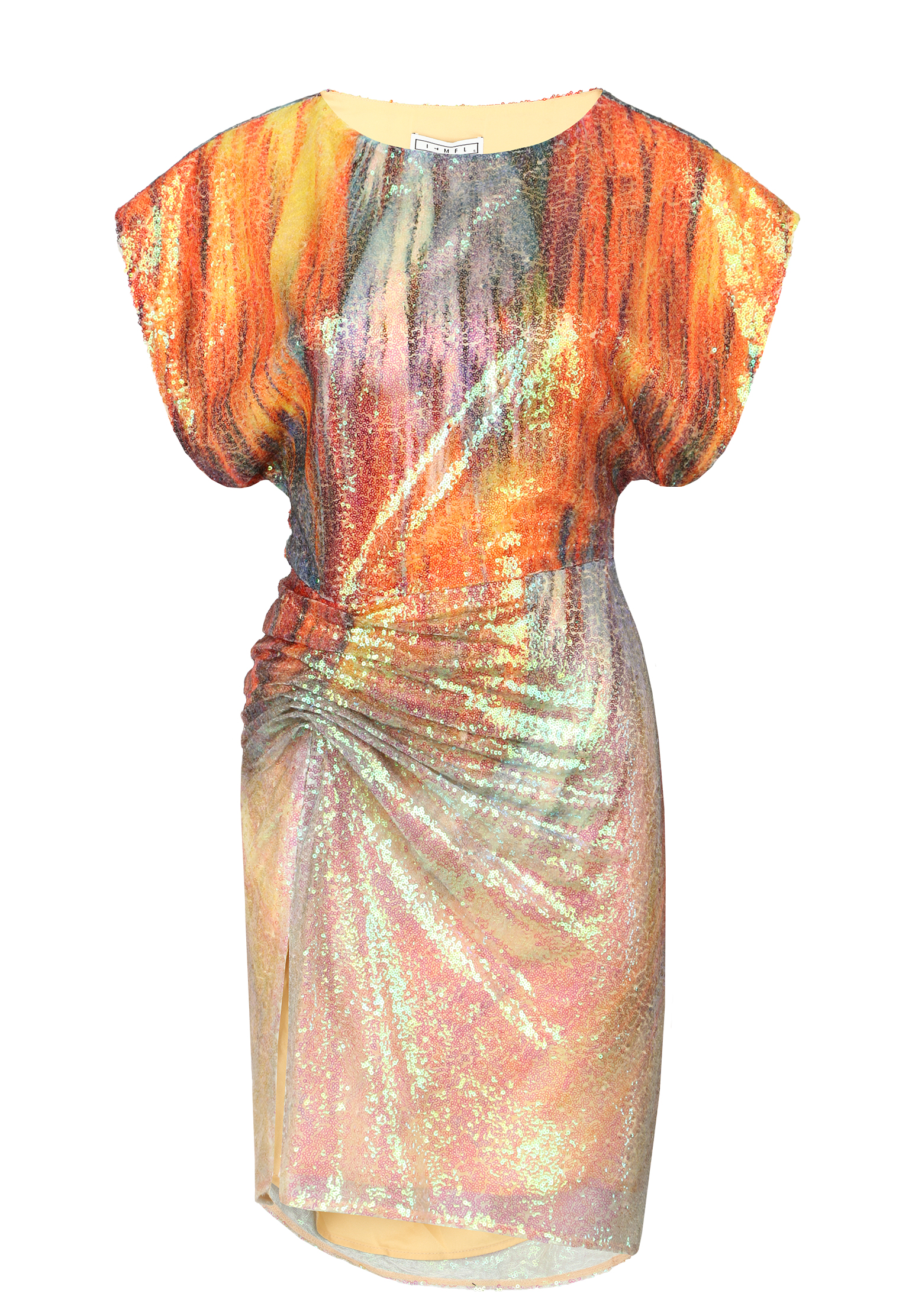 женское коктейльные платье itmfl, разноцветное