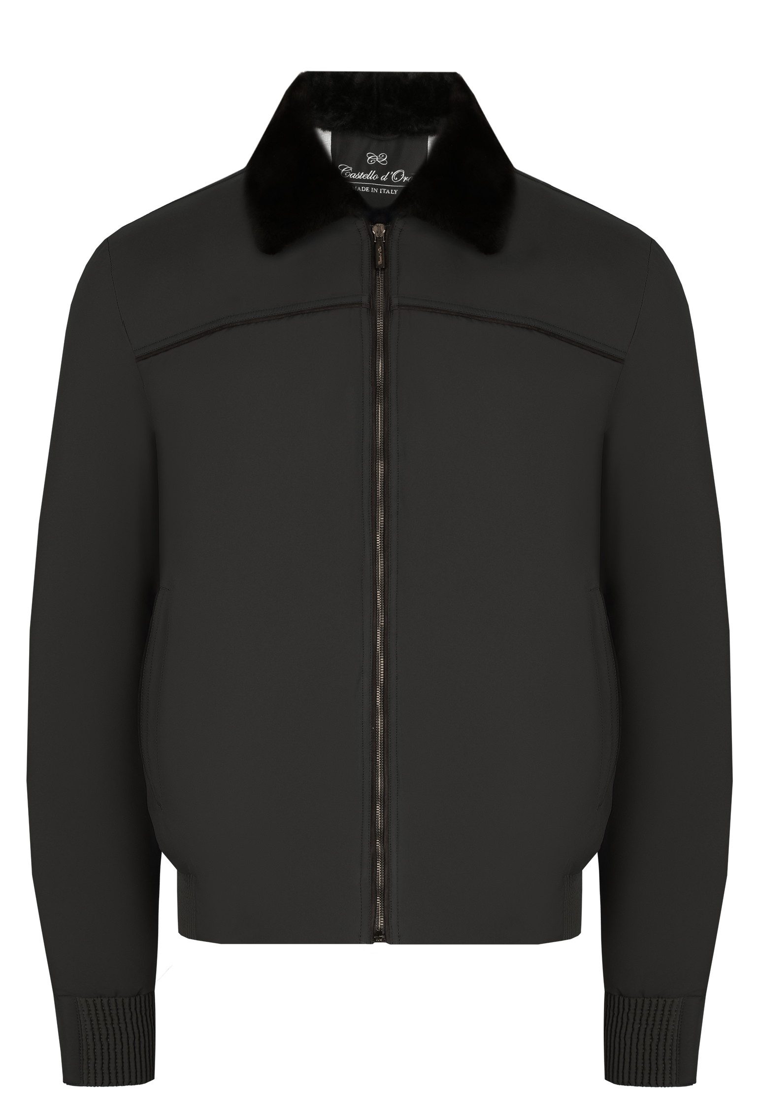 мужская куртка castello d’oro, черная