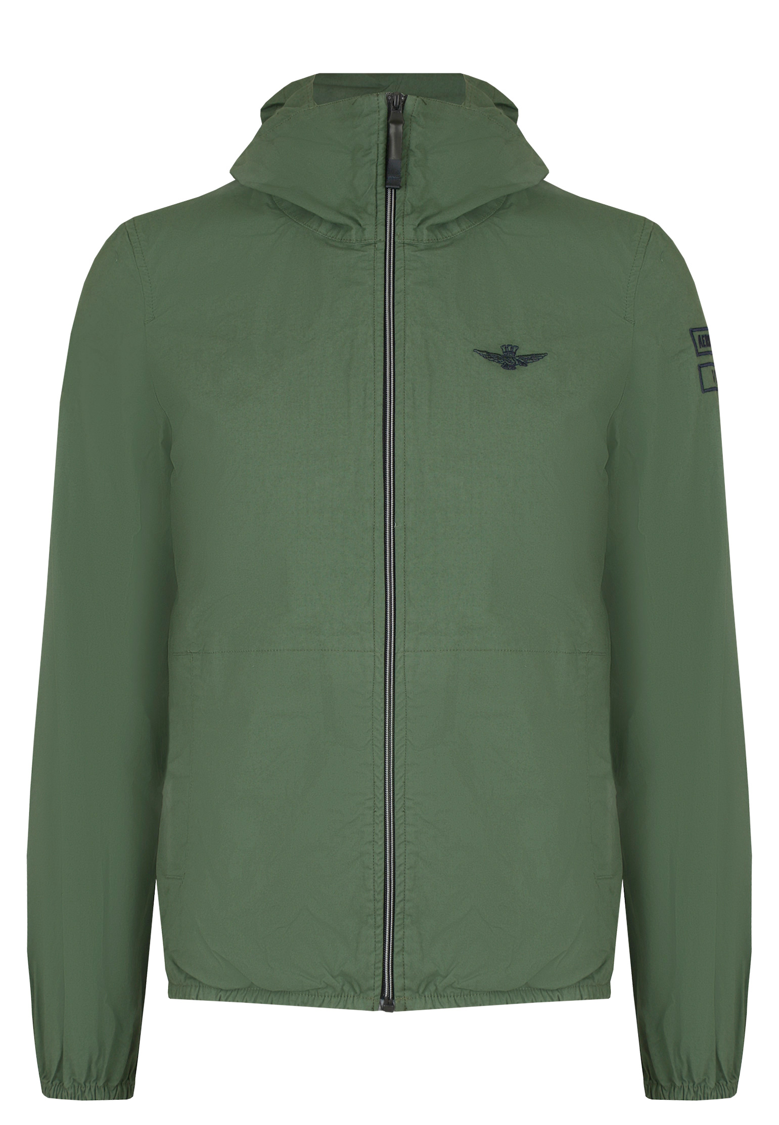 мужская куртка aeronautica militare, зеленая