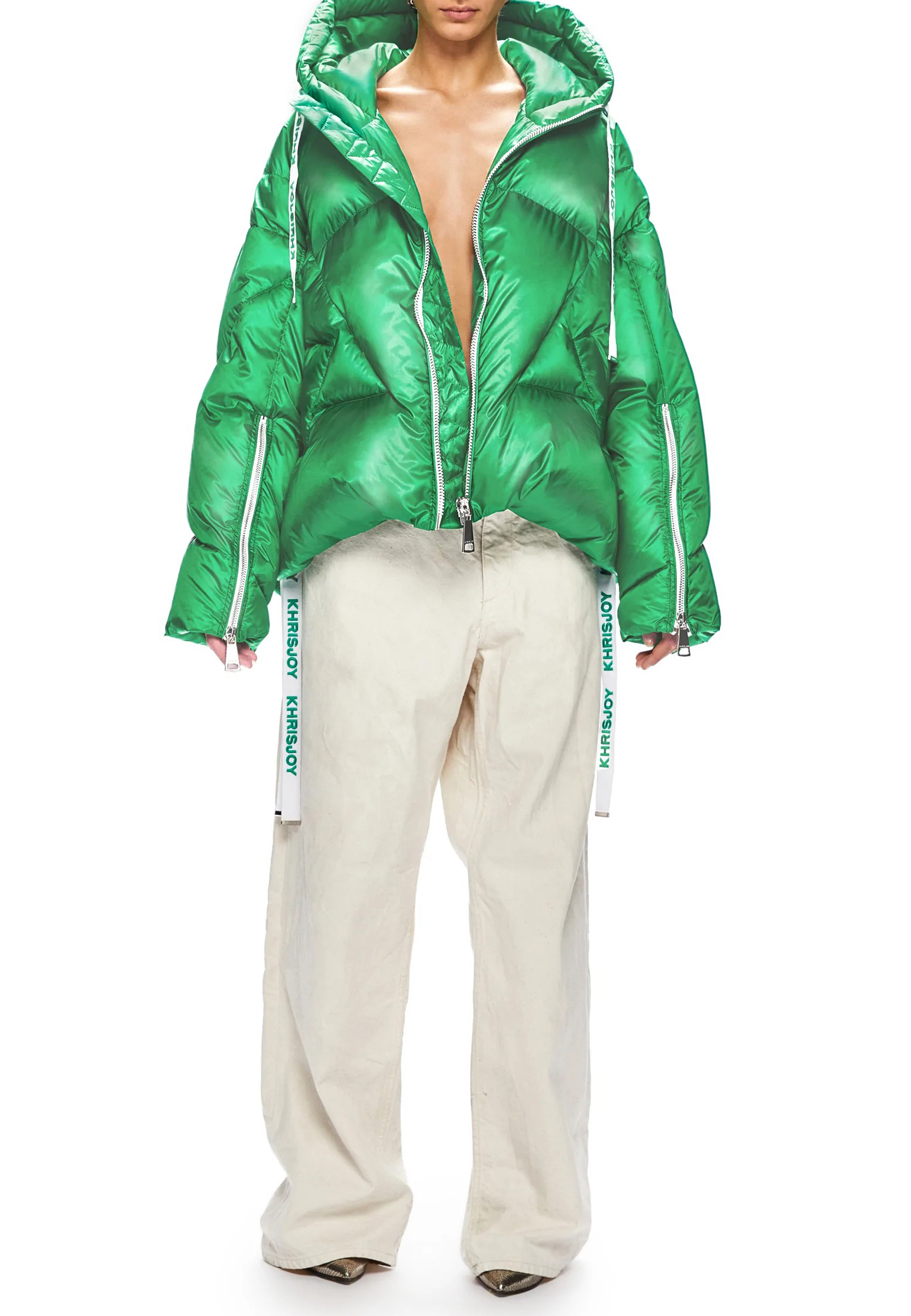 женская куртка khrisjoy, зеленая