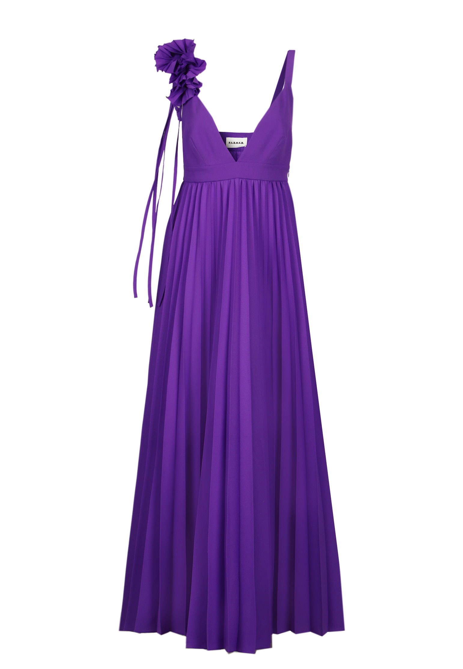 женское вечерние платье p.a.r.o.s.h, фиолетовое