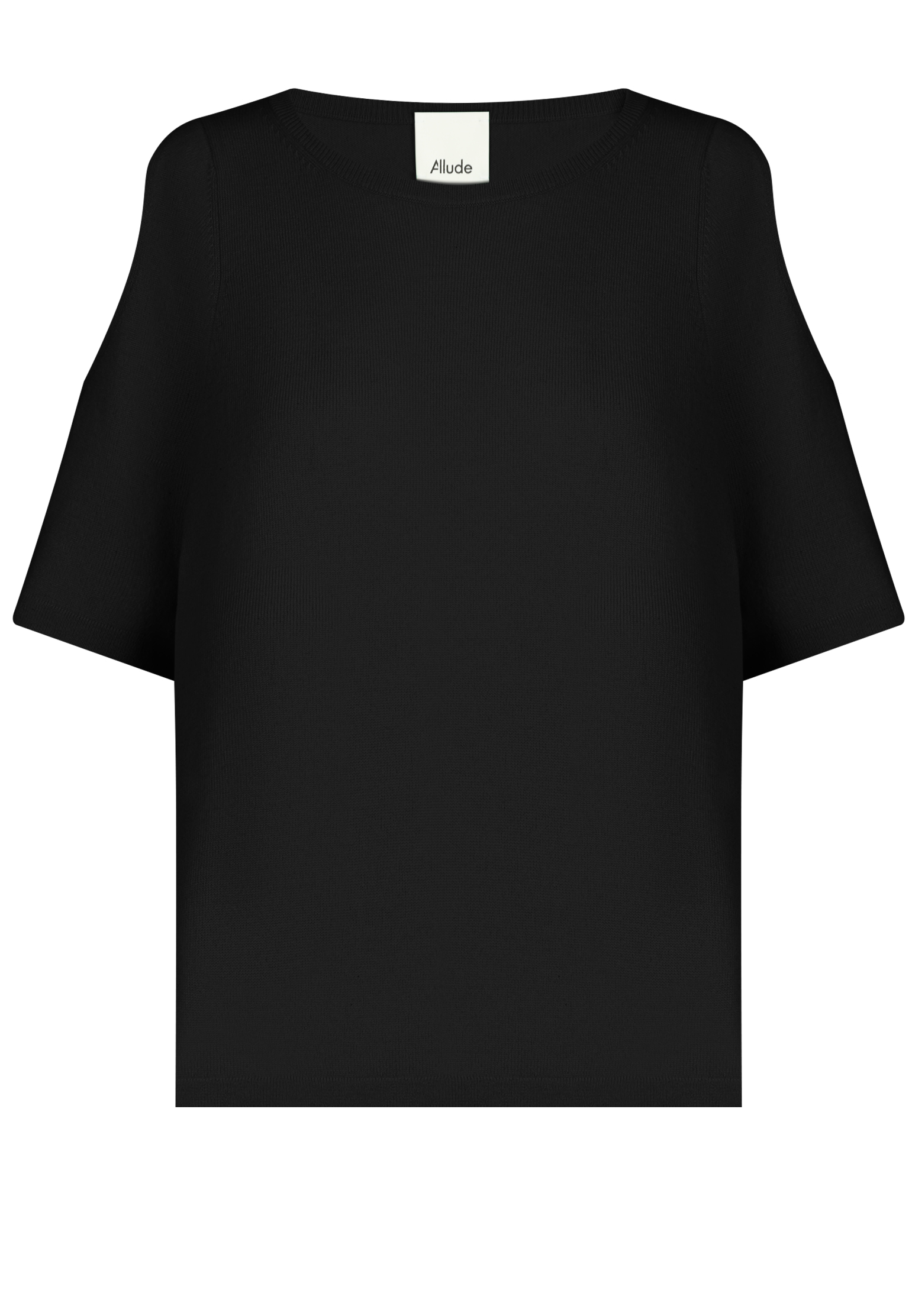 женская футболка allude, черная