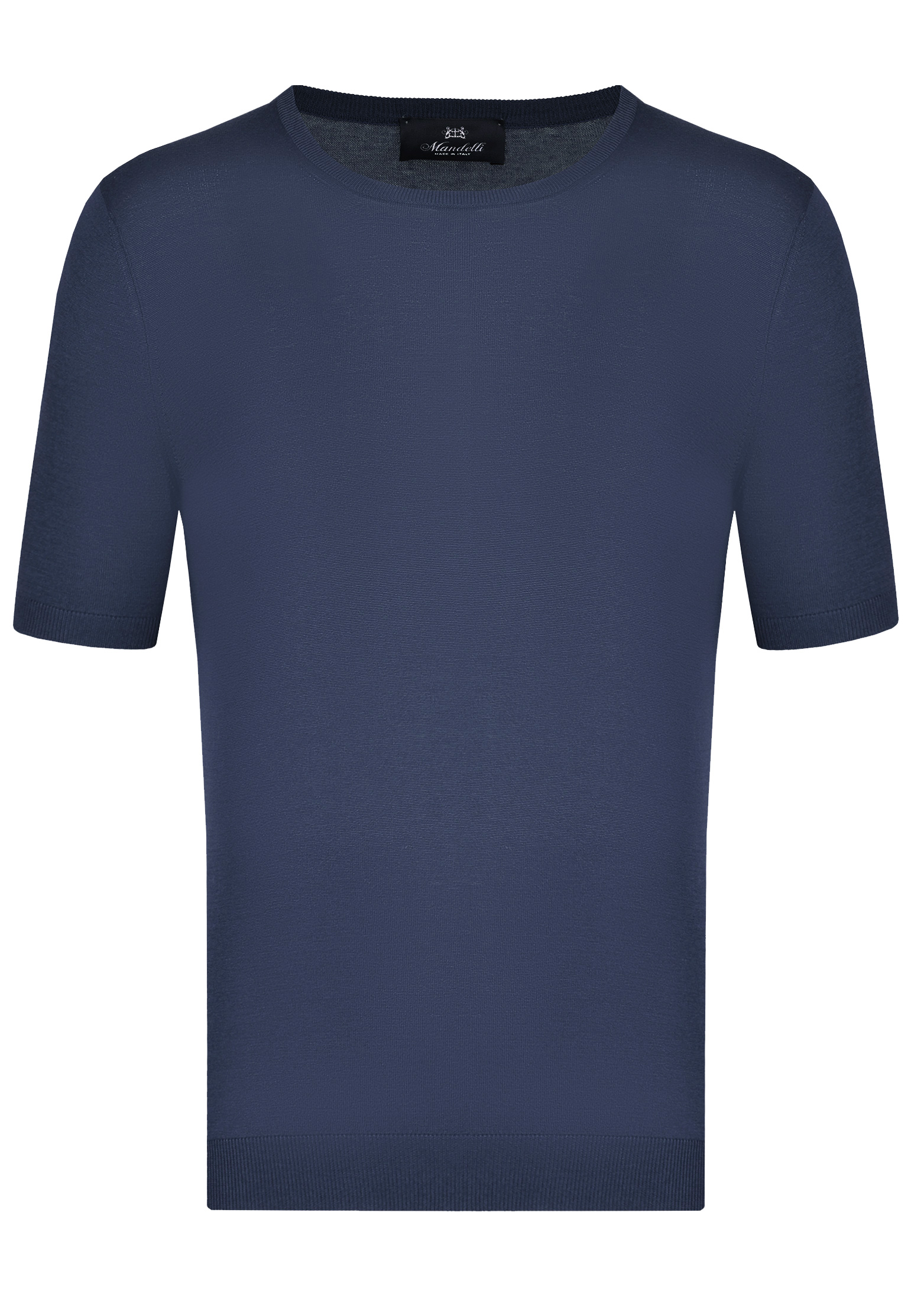 мужская футболка mandelli, синяя