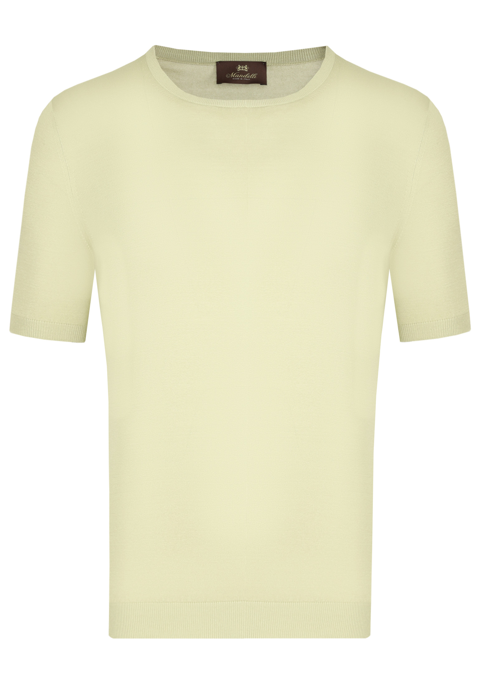 мужская футболка mandelli, зеленая