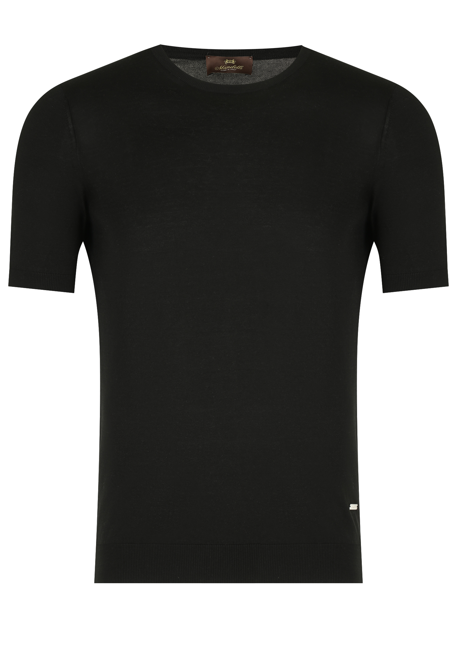 мужская футболка mandelli, черная
